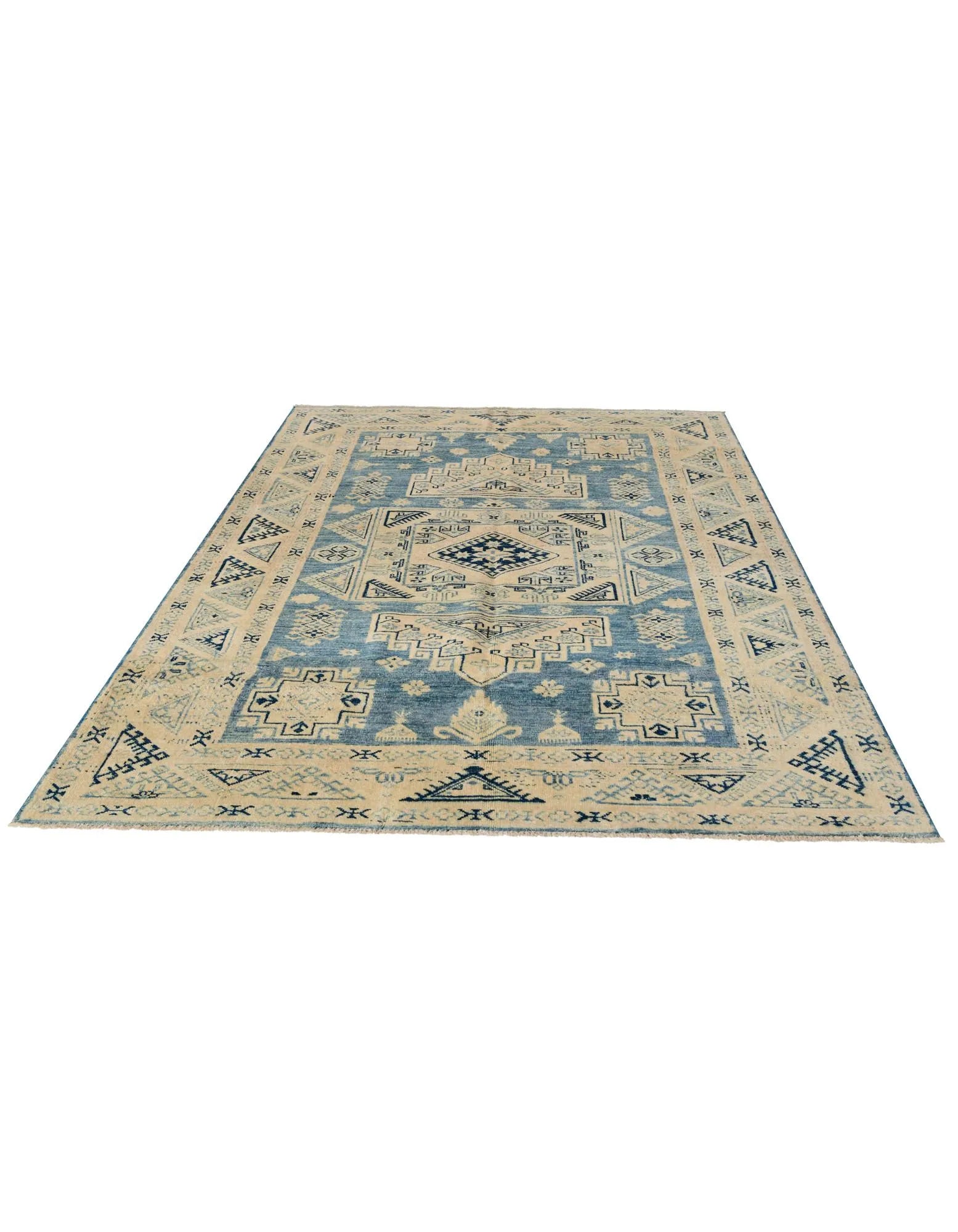 Celeste Oushak Hand-Knotted Wool Rug