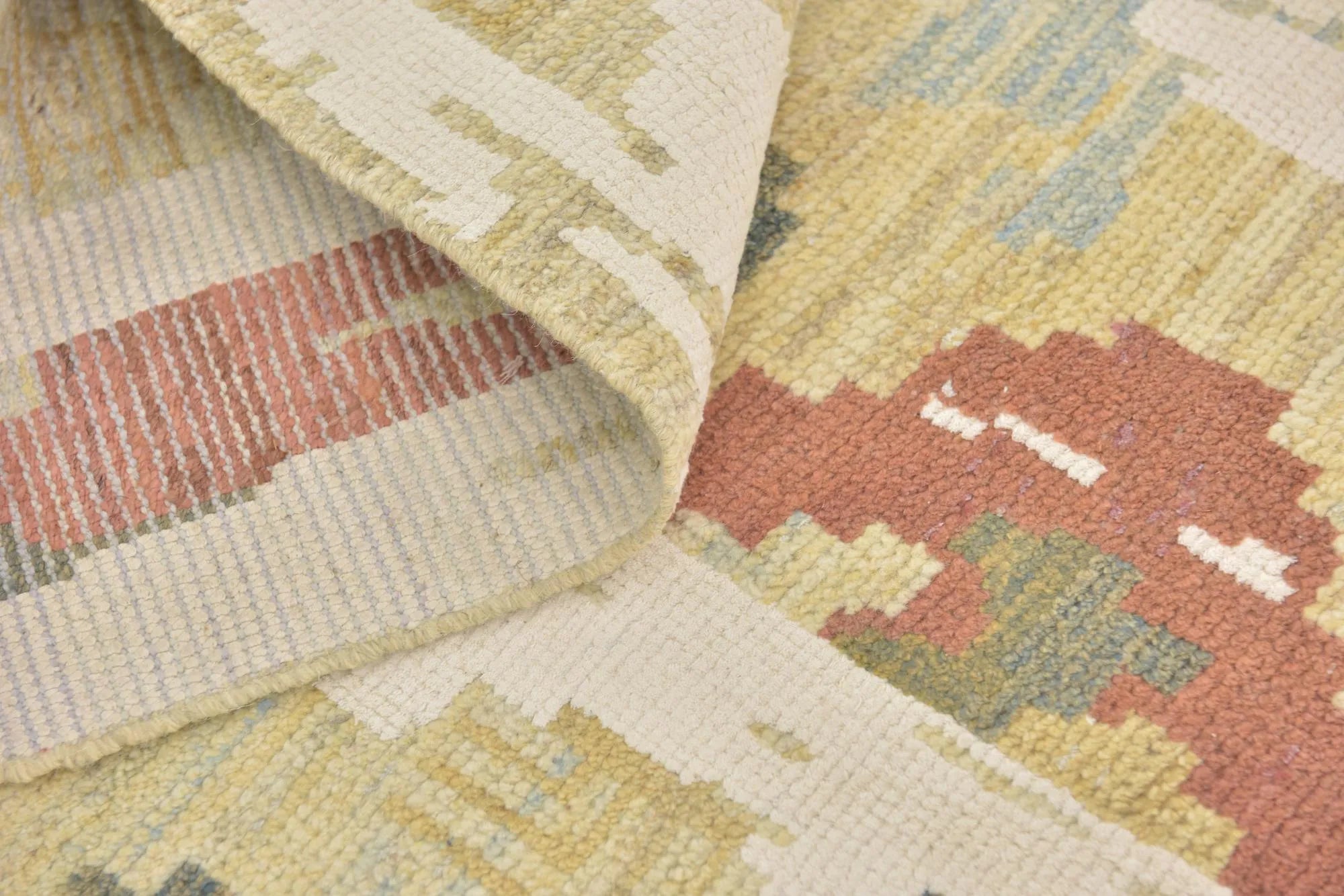 Jasmine Oushak Hand-Knotted Wool Rug