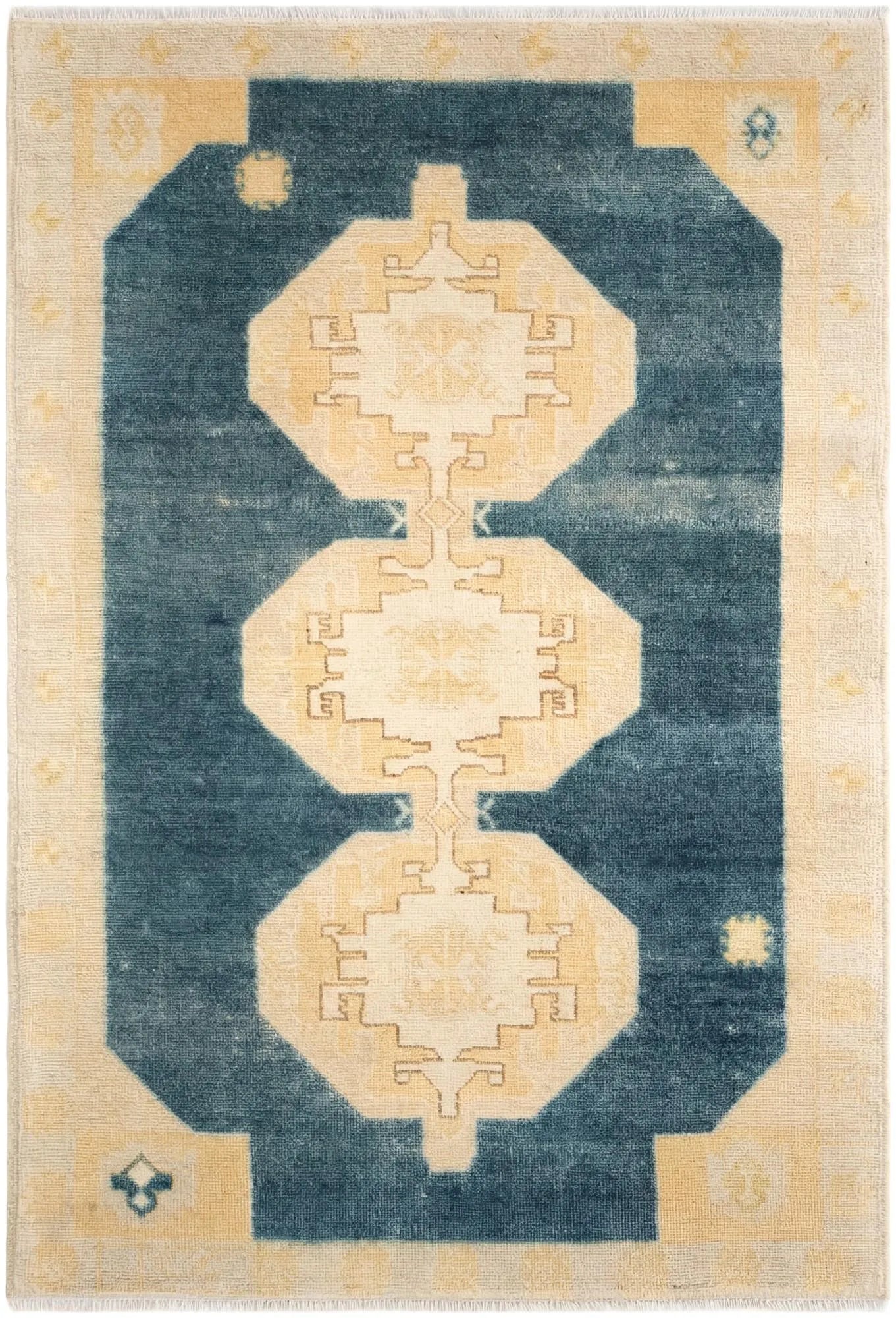 Valentina Oushak Hand-Knotted Wool Rug
