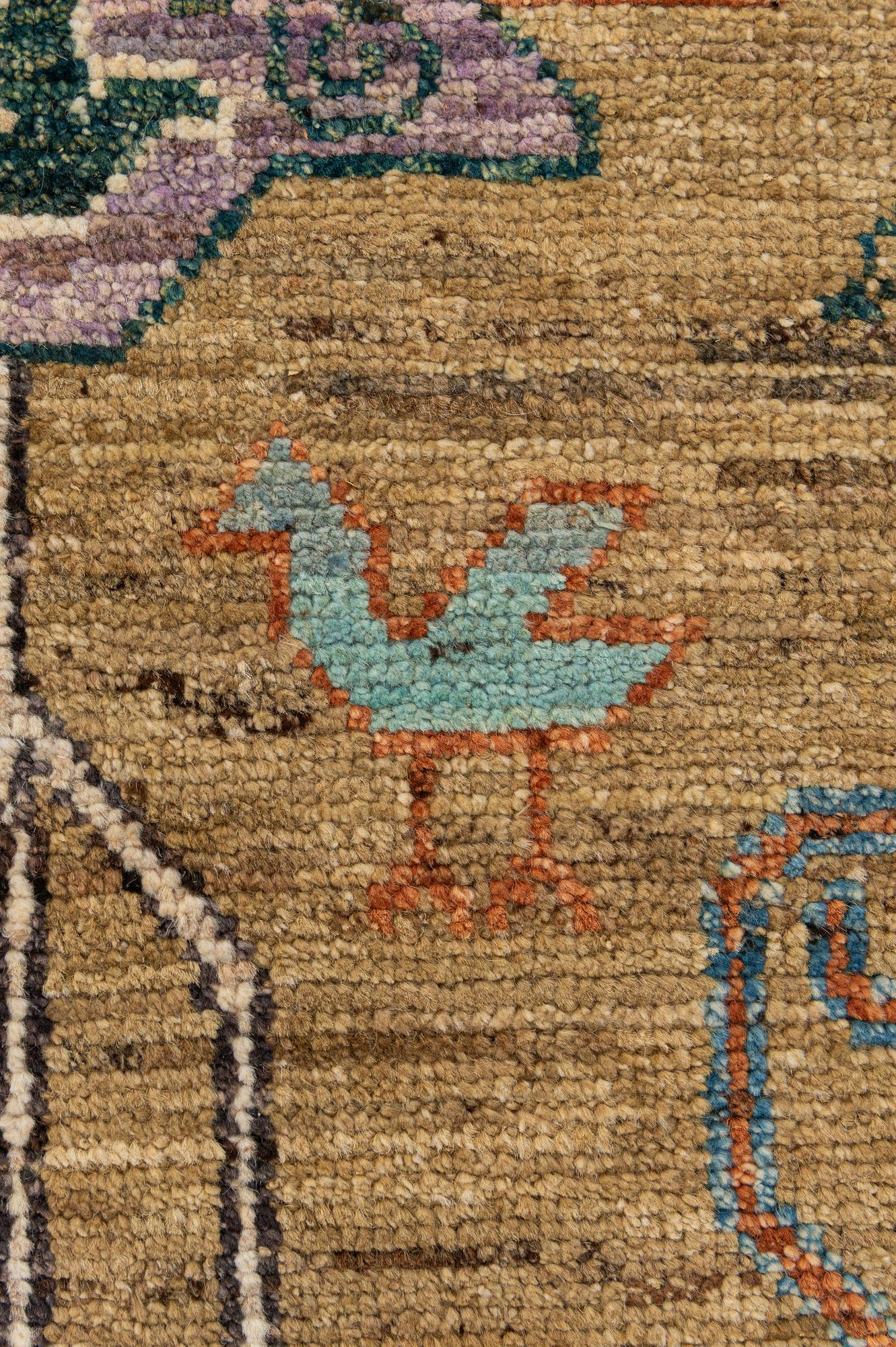 Elysian Oushak Hand-Knotted Wool Rug