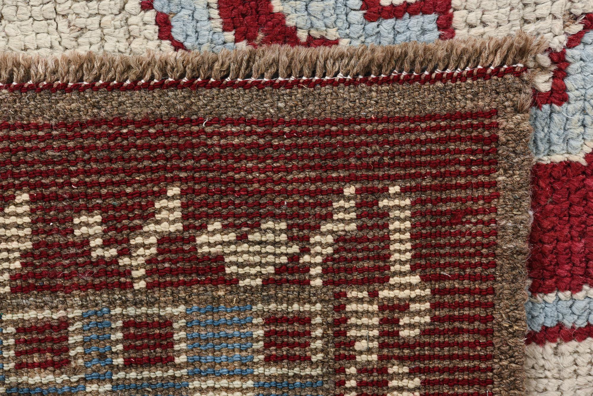 Grandeur Oushak Hand-Knotted Wool Rug