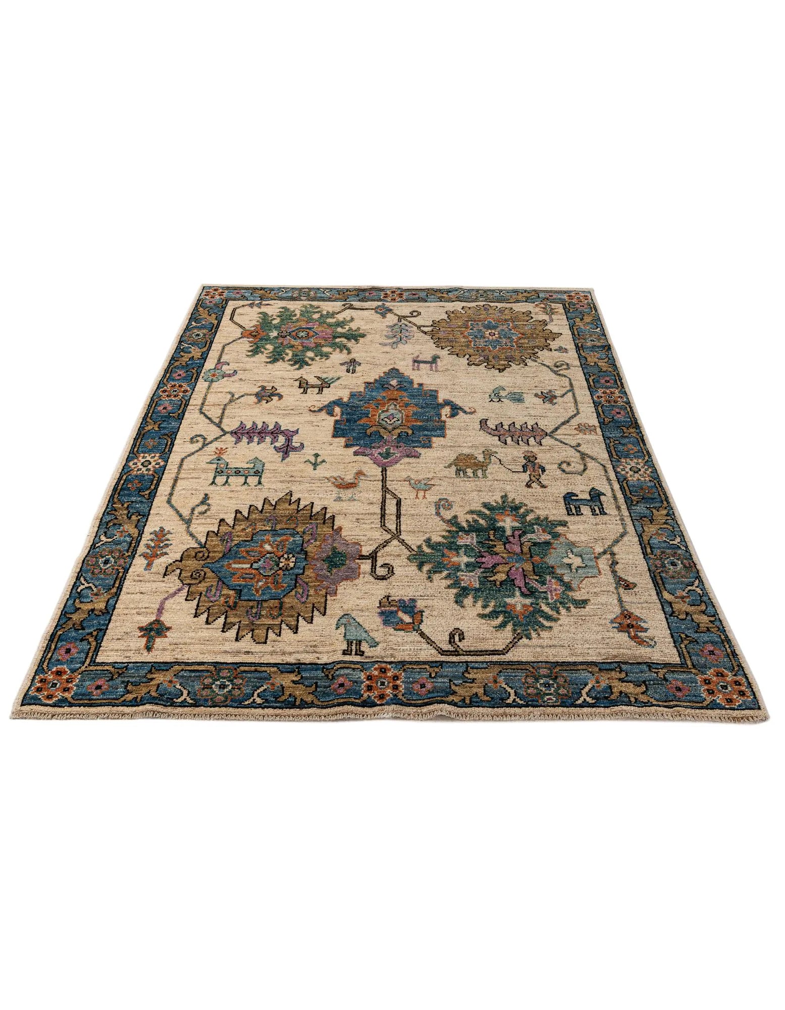 Margaux Oushak Hand-Knotted Wool Rug