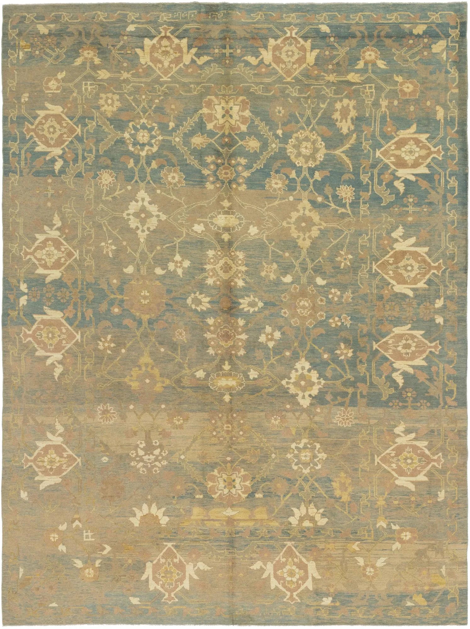 Emilia Oushak Hand-Knotted Wool Rug