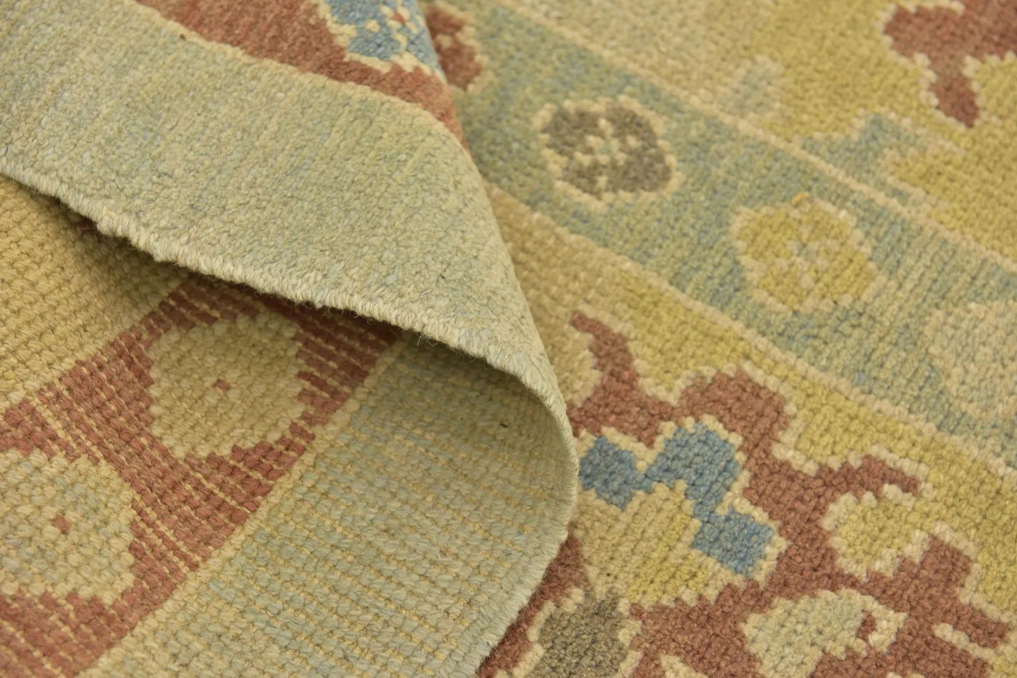 Lucia Oushak Hand-Knotted Wool Rug