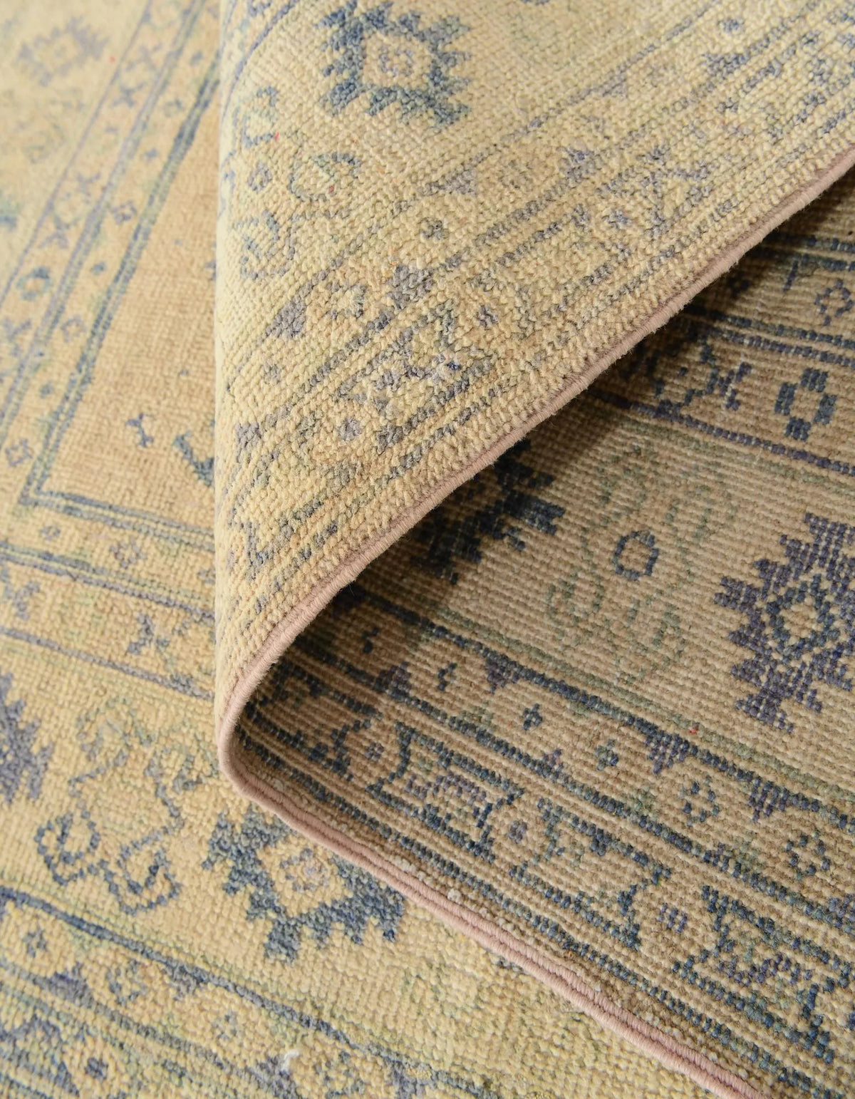 Vivienne Oushak Hand-Knotted Wool Rug