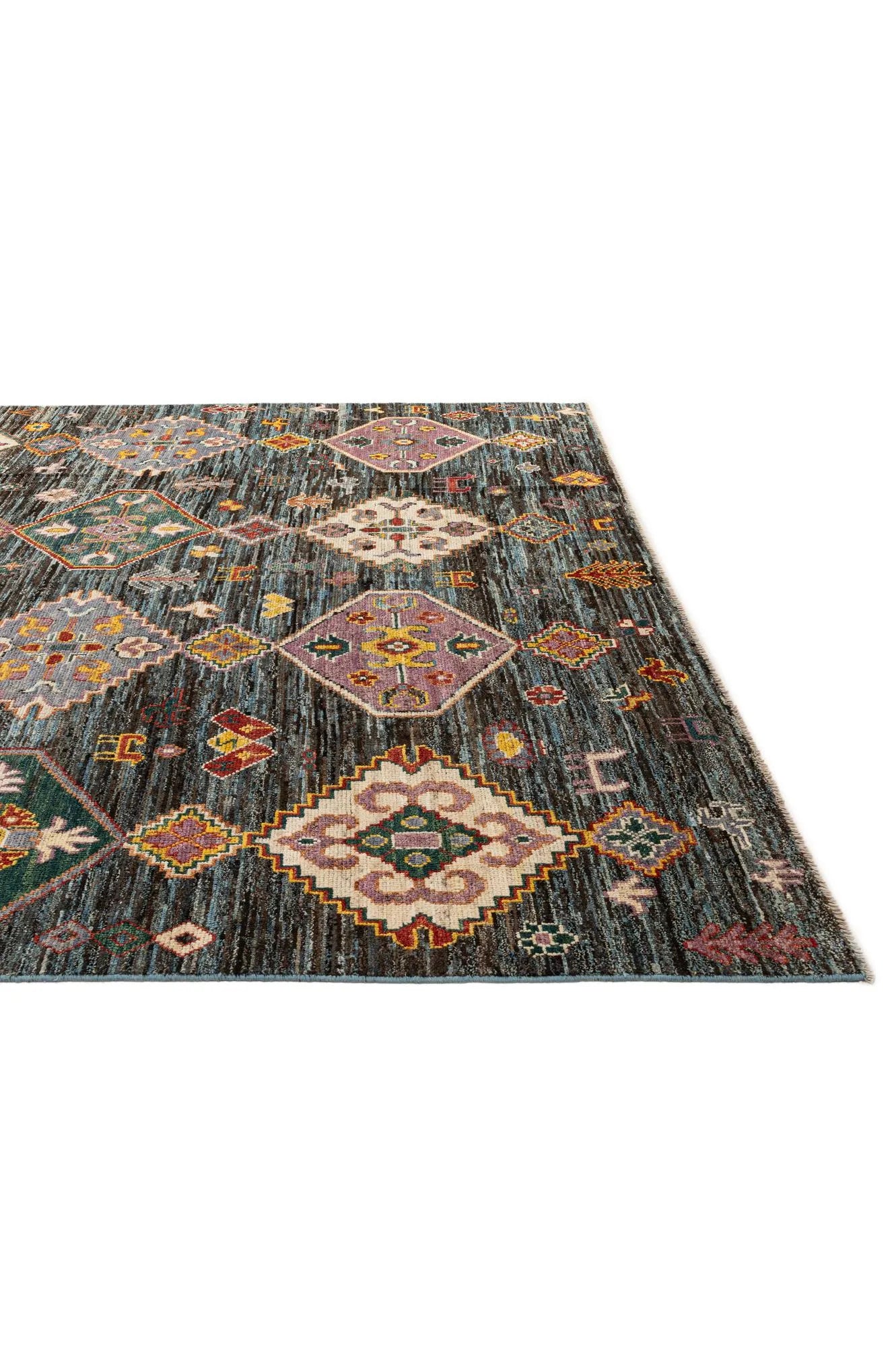 Bella Oushak Hand-Knotted Wool Rug