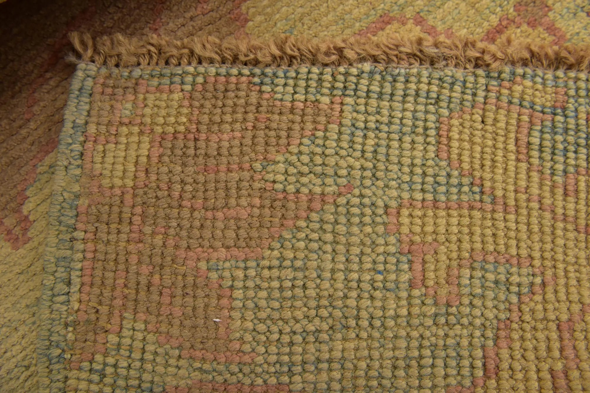 Everlasting Oushak Hand-Knotted Wool Rug