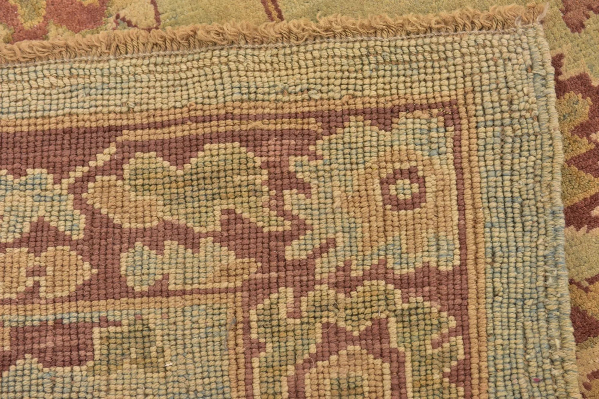 Magnolia Oushak Hand-Knotted Wool Rug