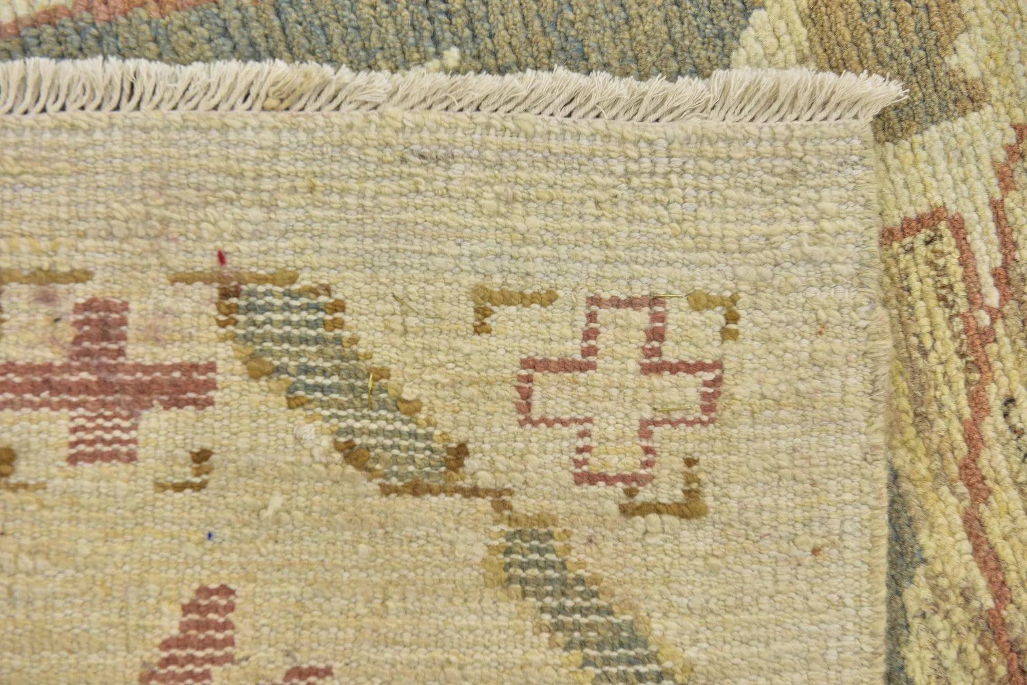 Classic Grace Oushak Hand-Knotted Wool Rug