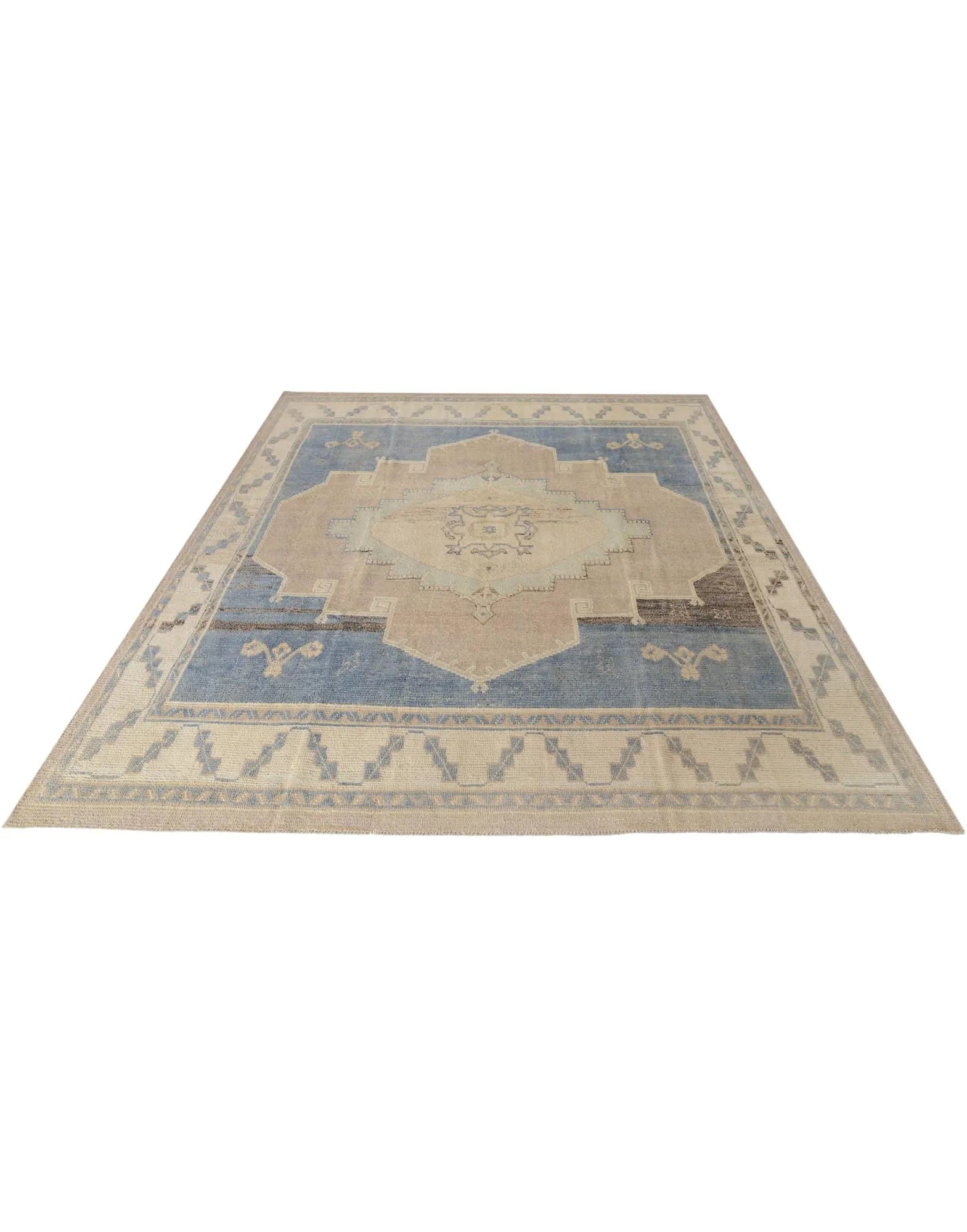 Penelope Oushak Hand-Knotted Wool Rug