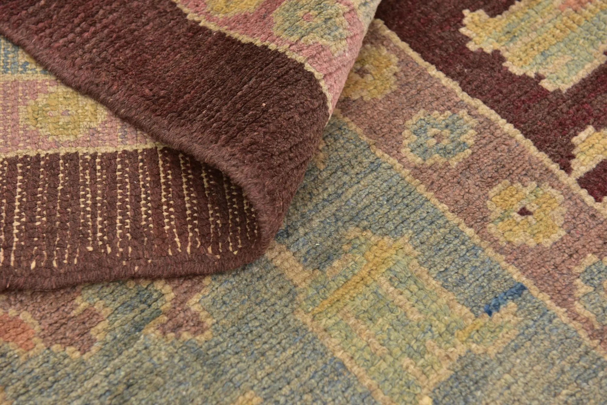 Juliette Oushak Hand-Knotted Wool Rug