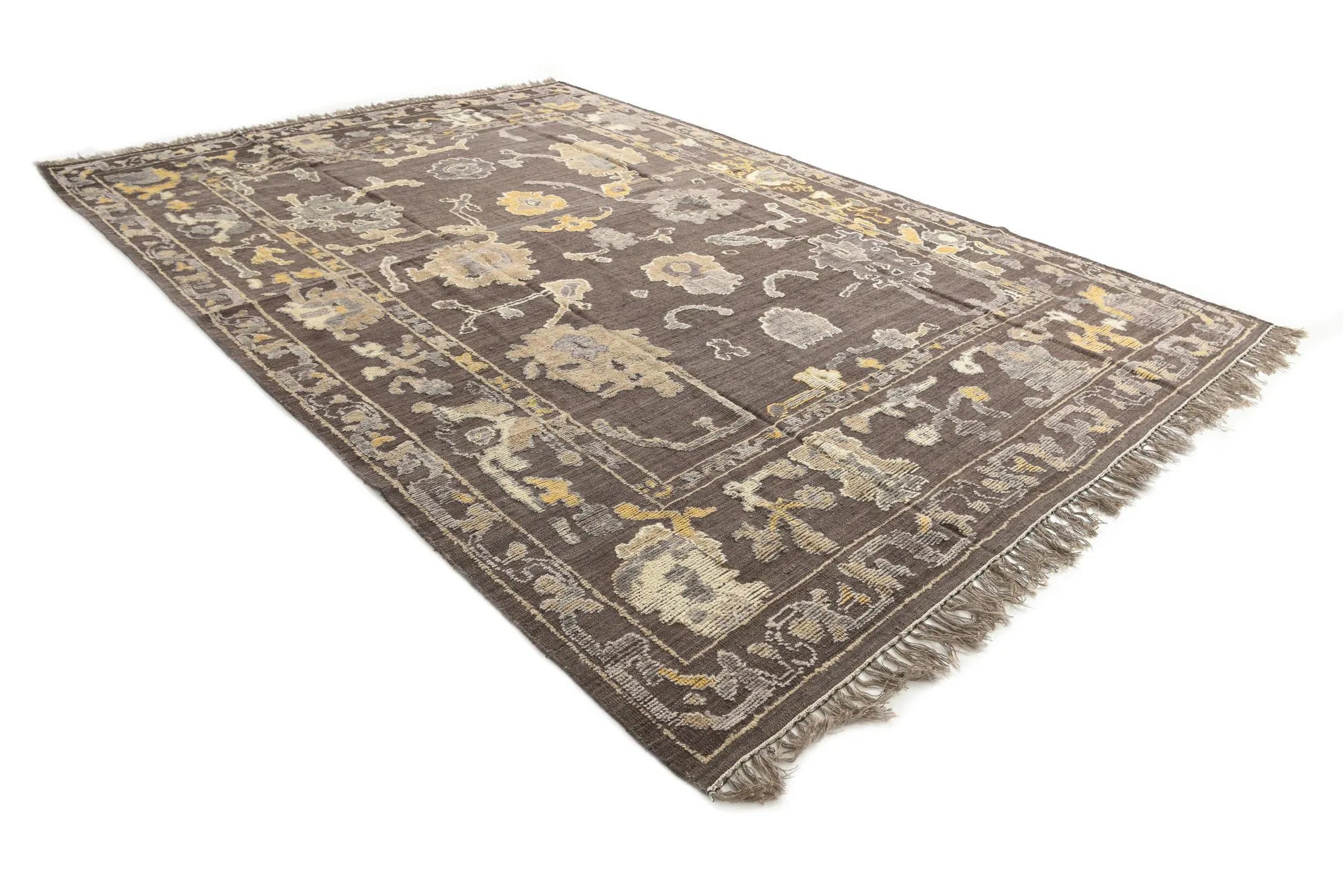 Aaliyah Oushak Hand-Knotted Wool Rug