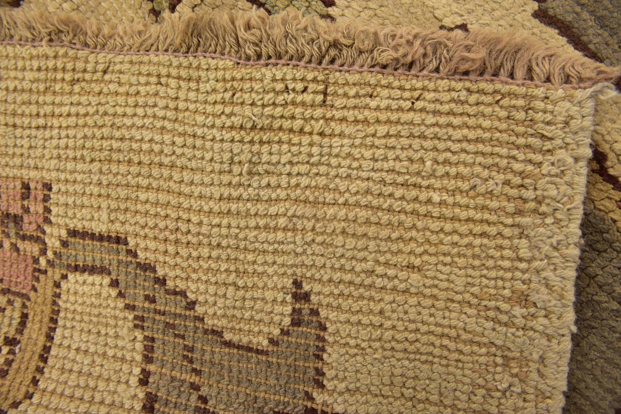 Blossom Oushak Hand-Knotted Wool Rug