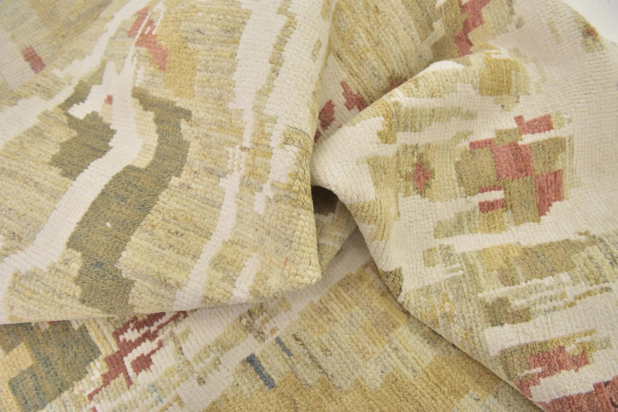 Jasmine Oushak Hand-Knotted Wool Rug