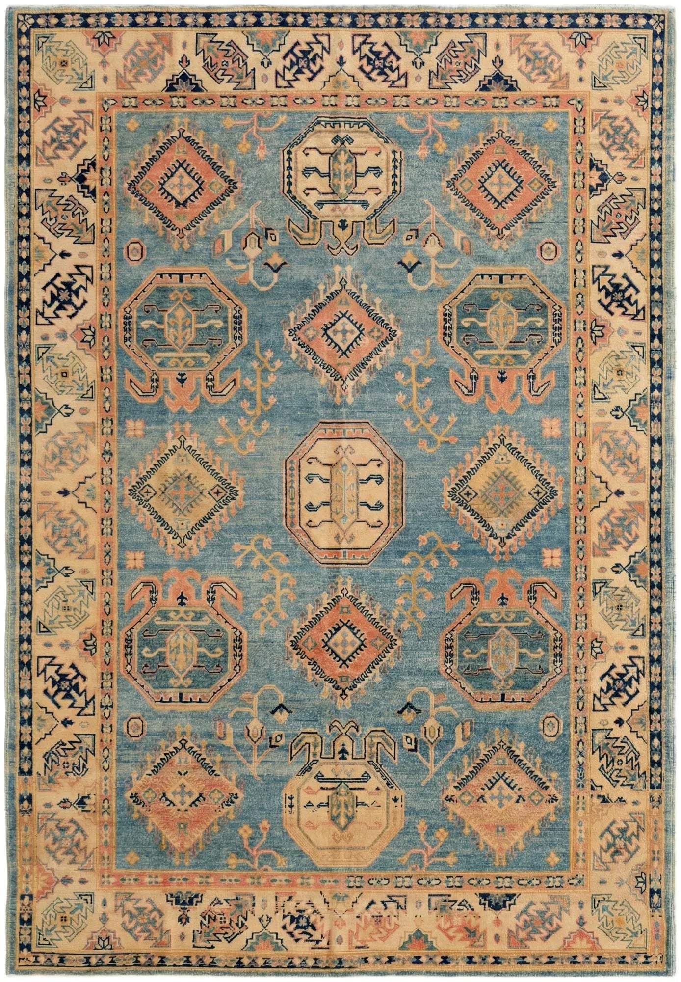 Eternal Oushak Hand-Knotted Wool Rug