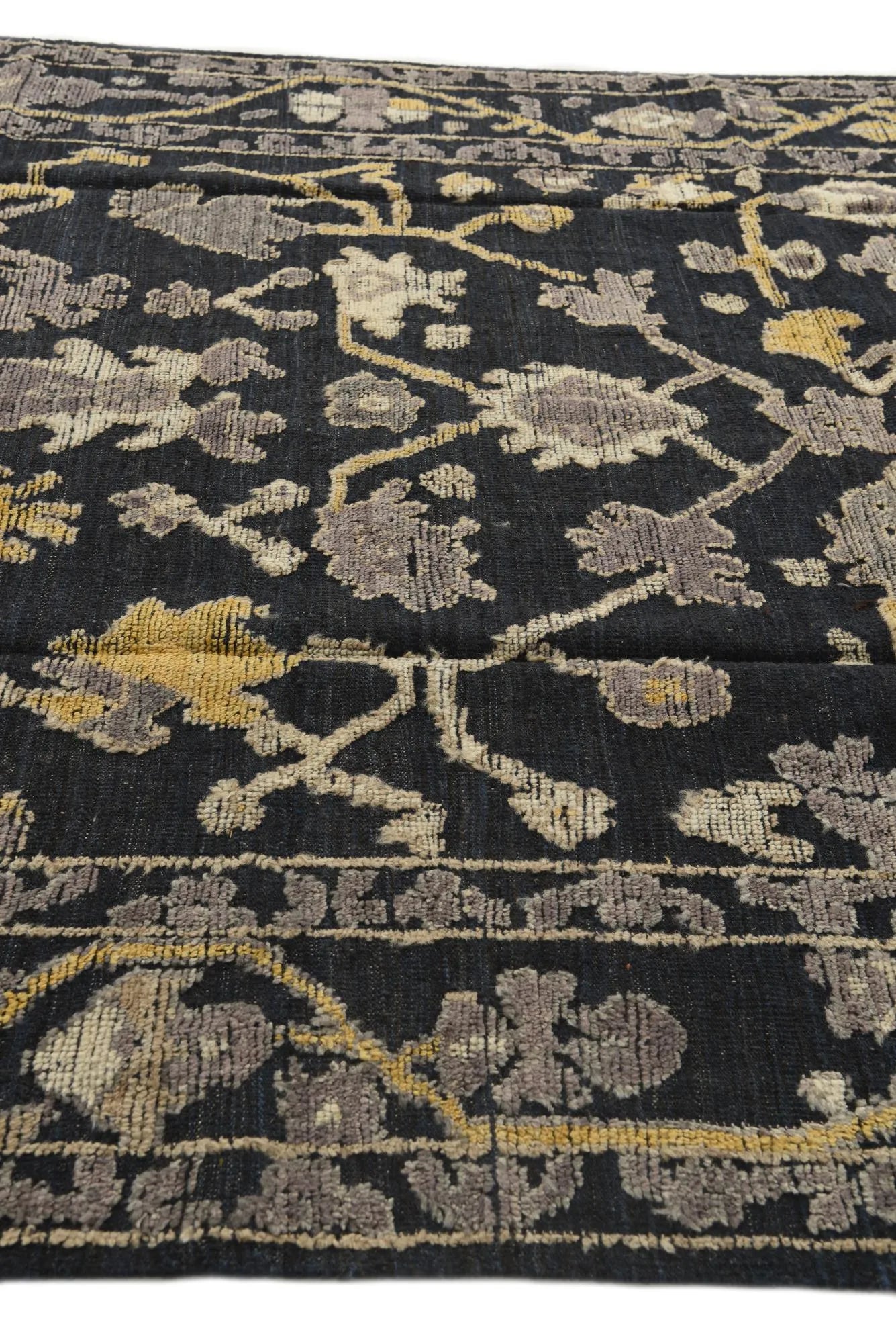 Amira Oushak Hand-Knotted Wool Rug
