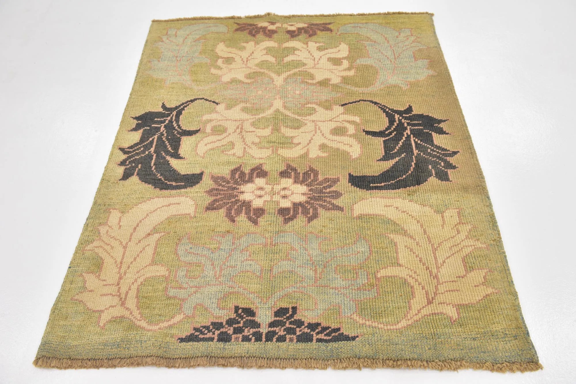 Sophia Oushak Hand-Knotted Wool Rug