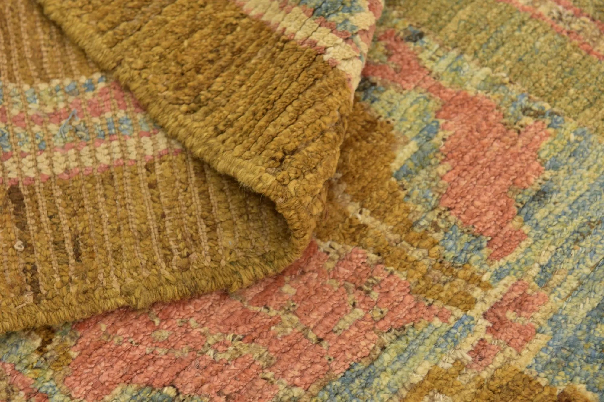 Tulip Oushak Hand-Knotted Wool Rug