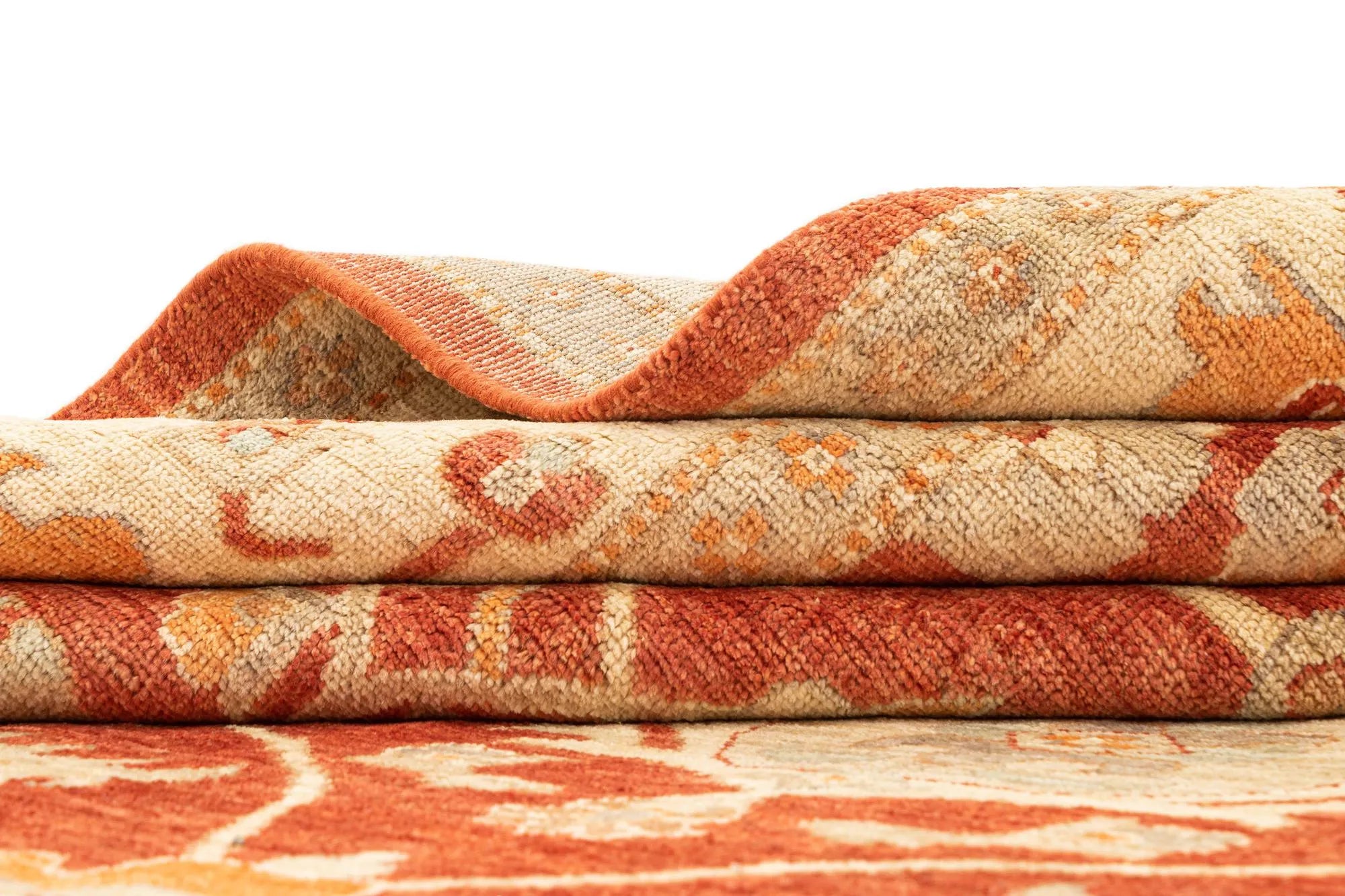 Athena Oushak Hand-Knotted Wool Rug