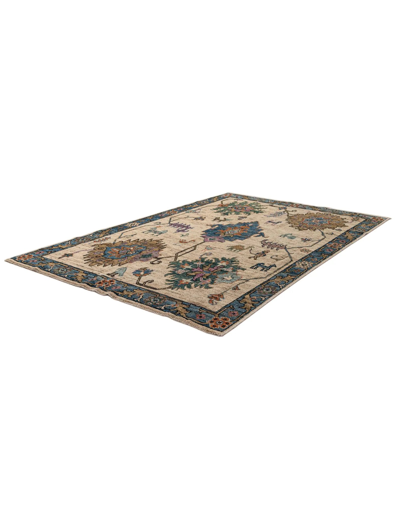 Margaux Oushak Hand-Knotted Wool Rug