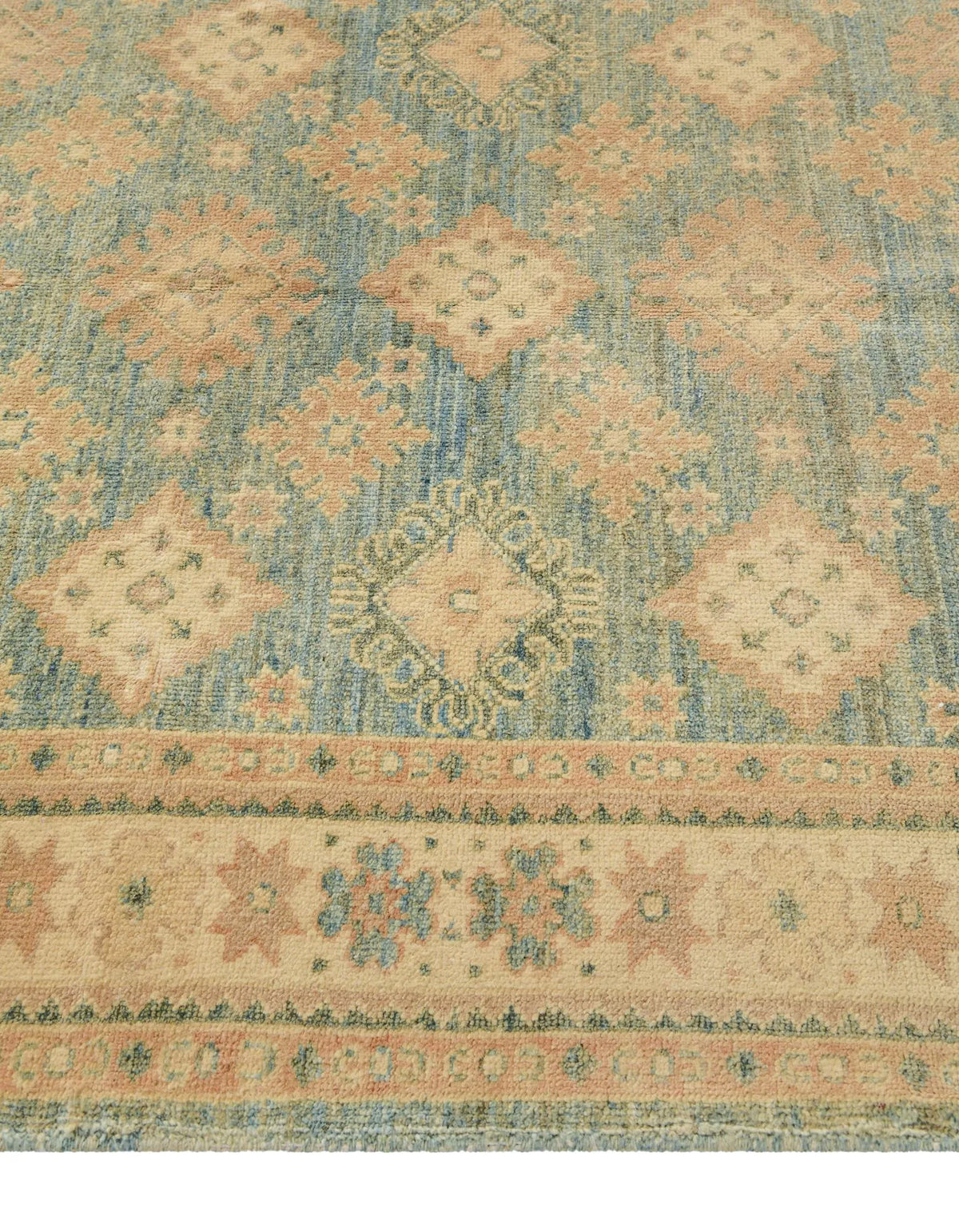 Prestige Oushak Hand-Knotted Wool Rug