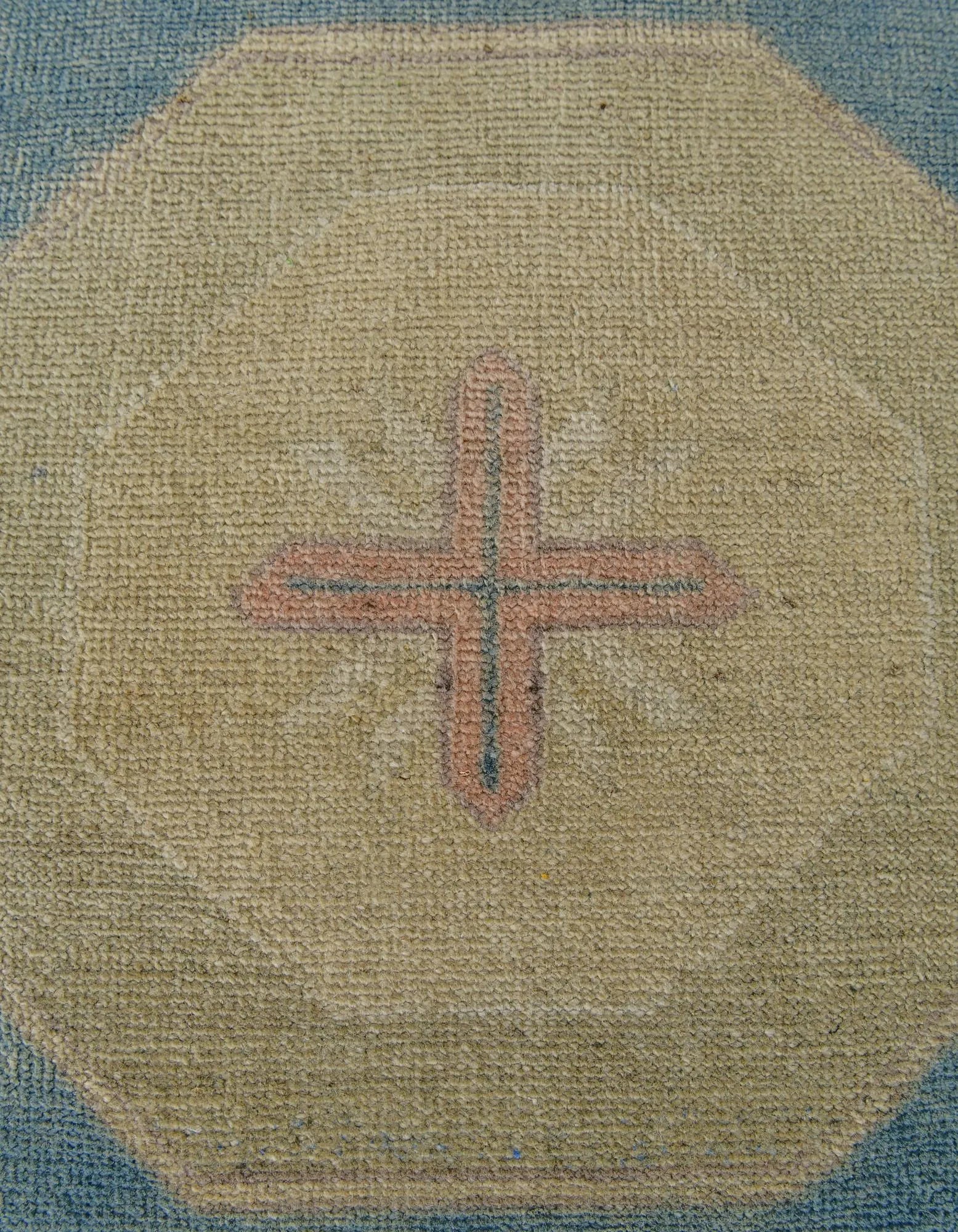 Camille Oushak Hand-Knotted Wool Rug