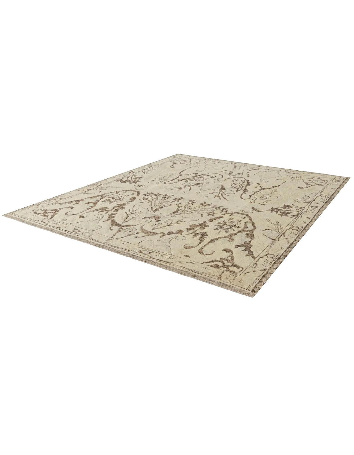 Isabella Oushak Hand-Knotted Wool Rug