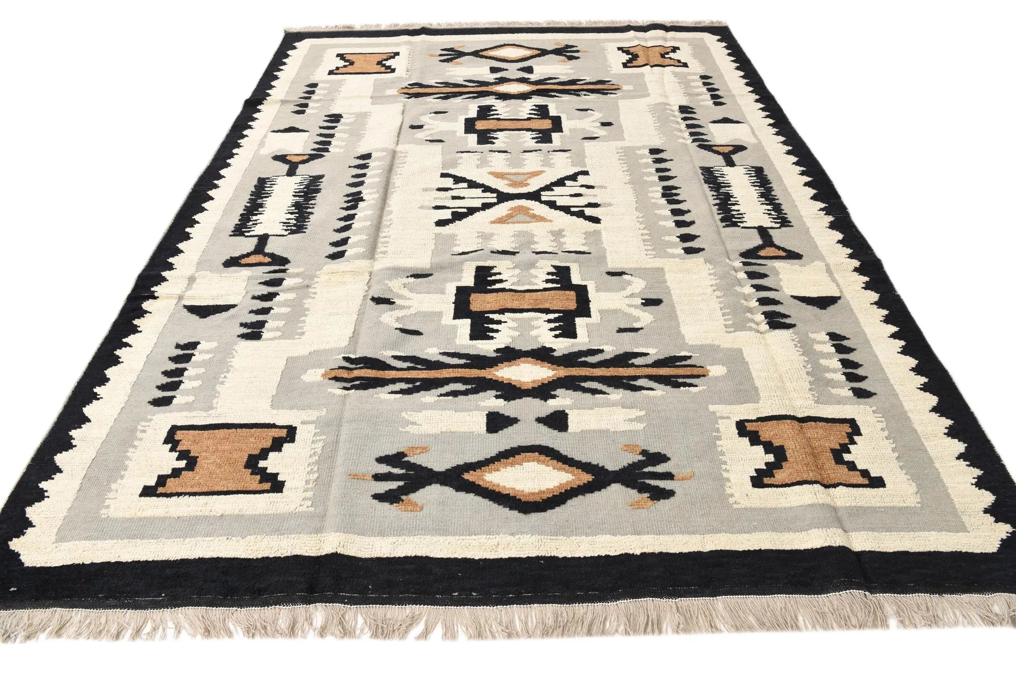 Giselle Oushak Hand-Knotted Wool Rug