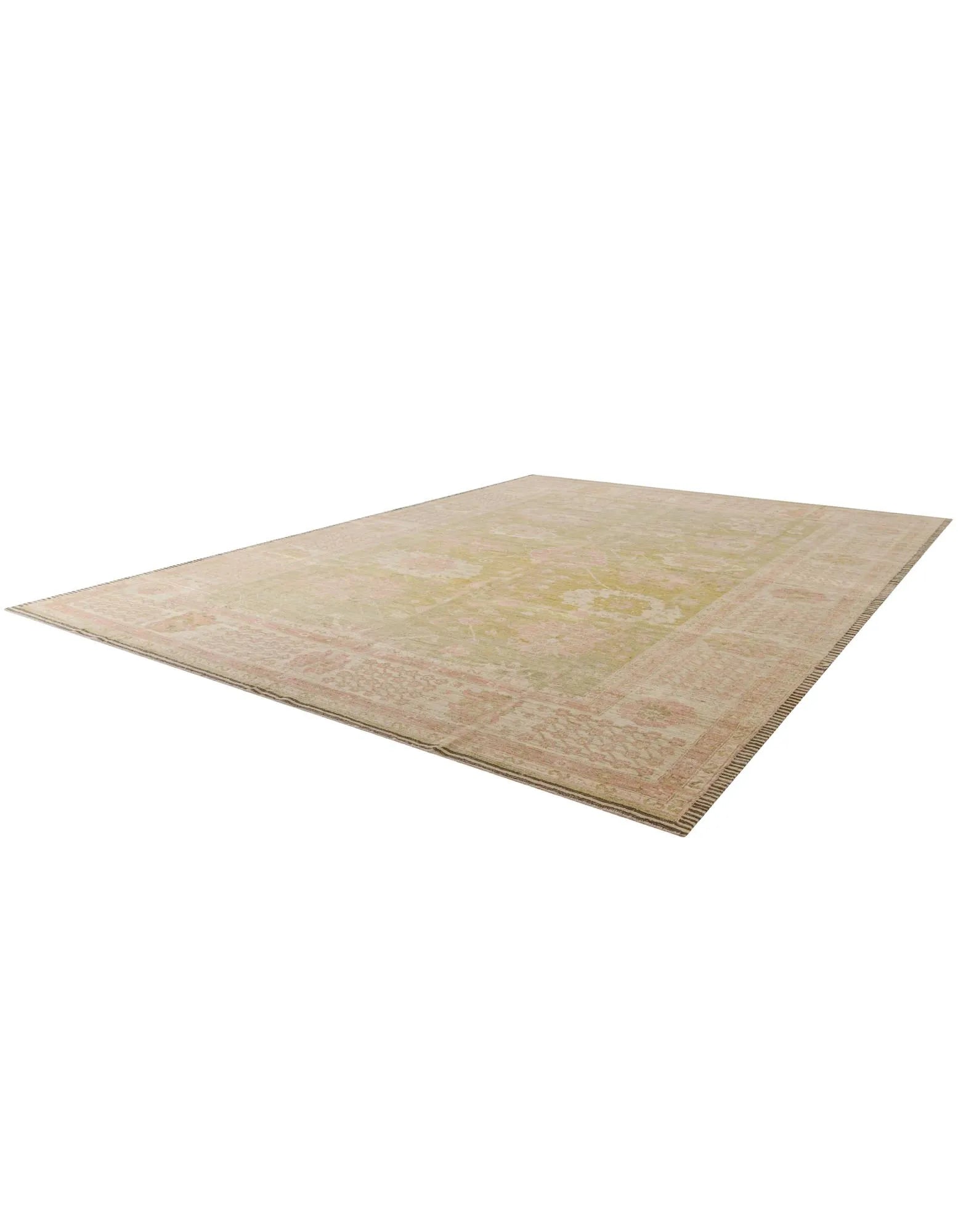 Jardin Oushak Hand-Knotted Wool Rug