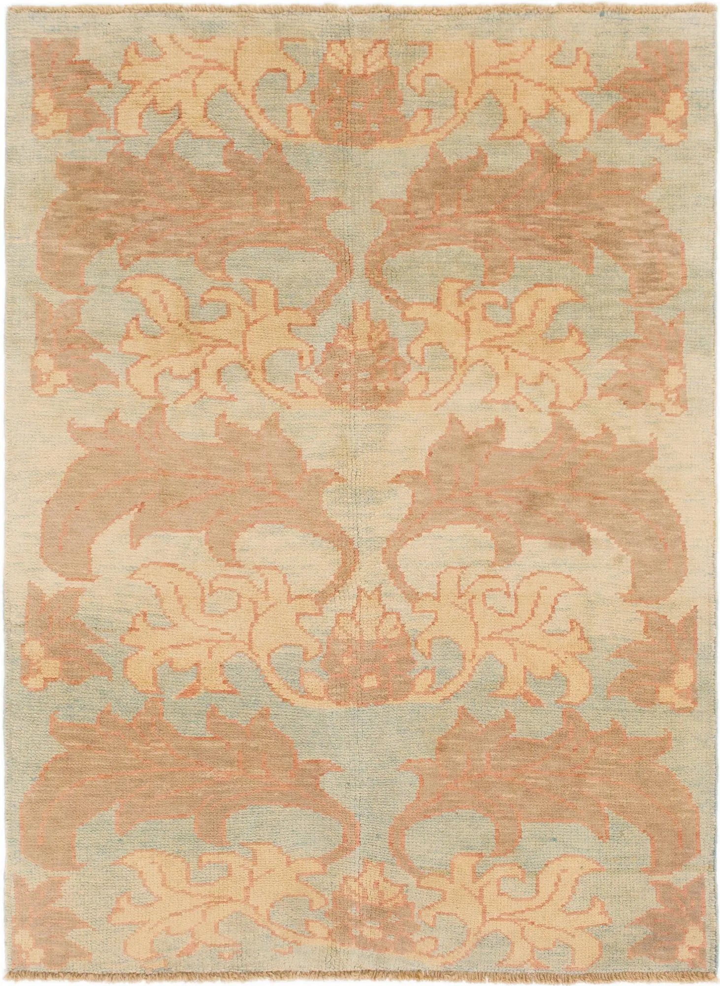Everlasting Oushak Hand-Knotted Wool Rug