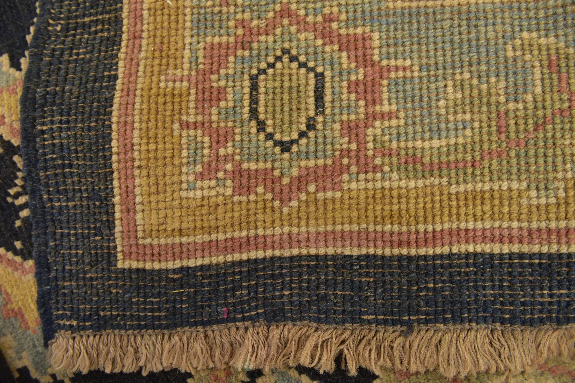 Luxe Oushak Hand-Knotted Wool Rug