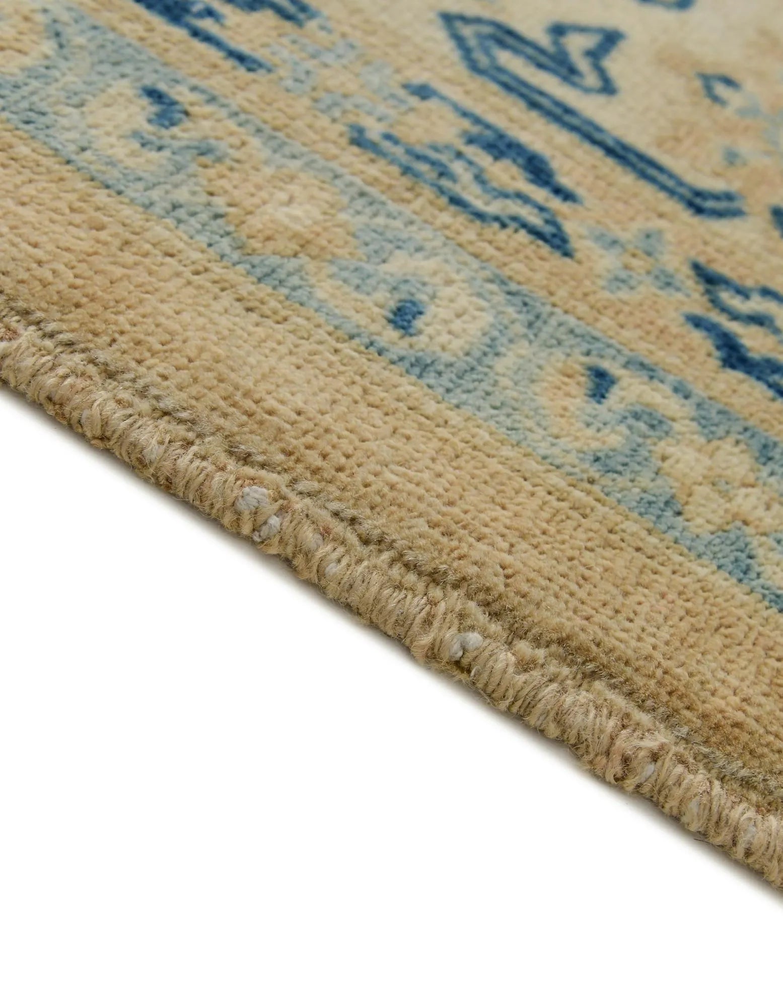 Bloom Oushak Hand-Knotted Wool Rug