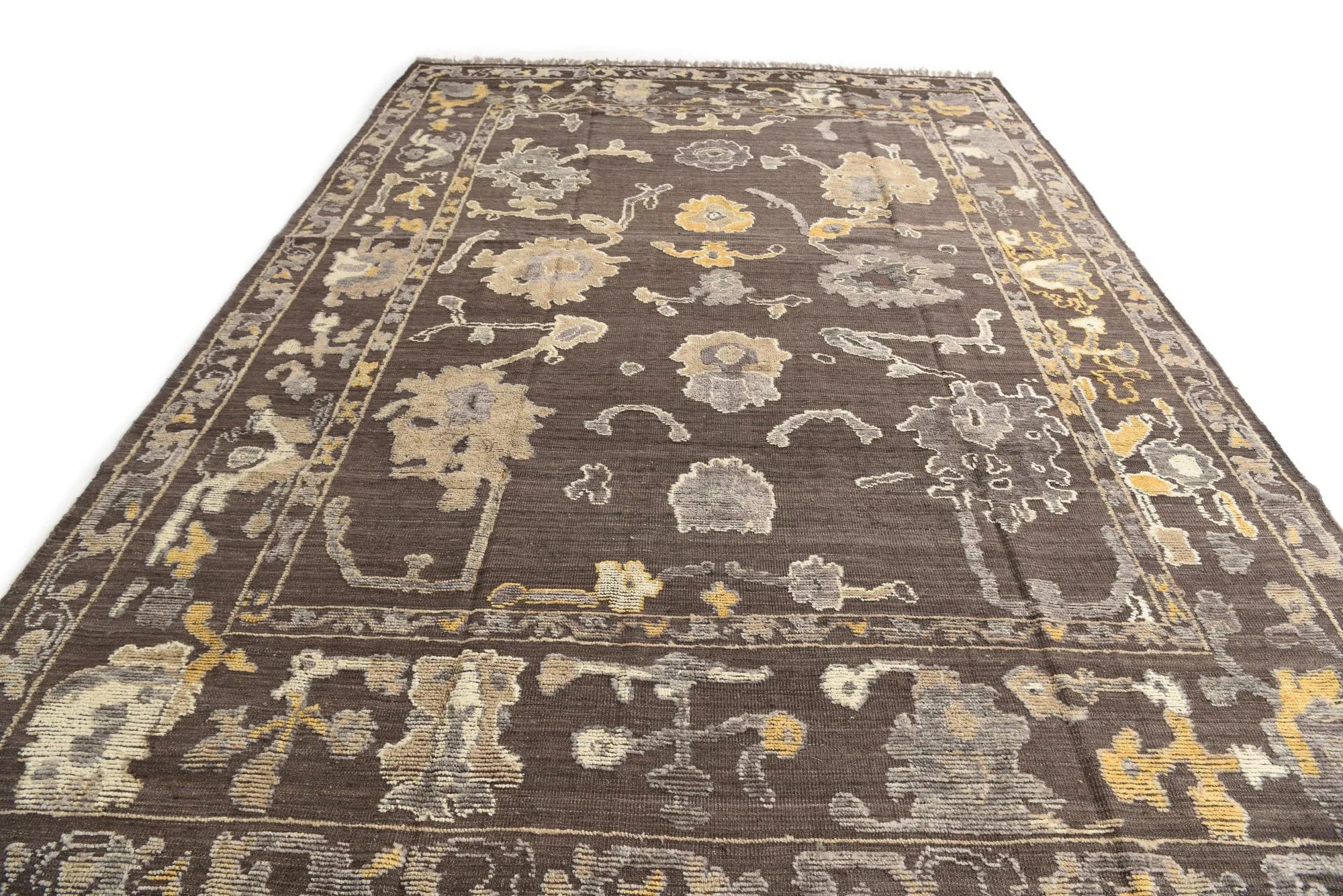 Aaliyah Oushak Hand-Knotted Wool Rug