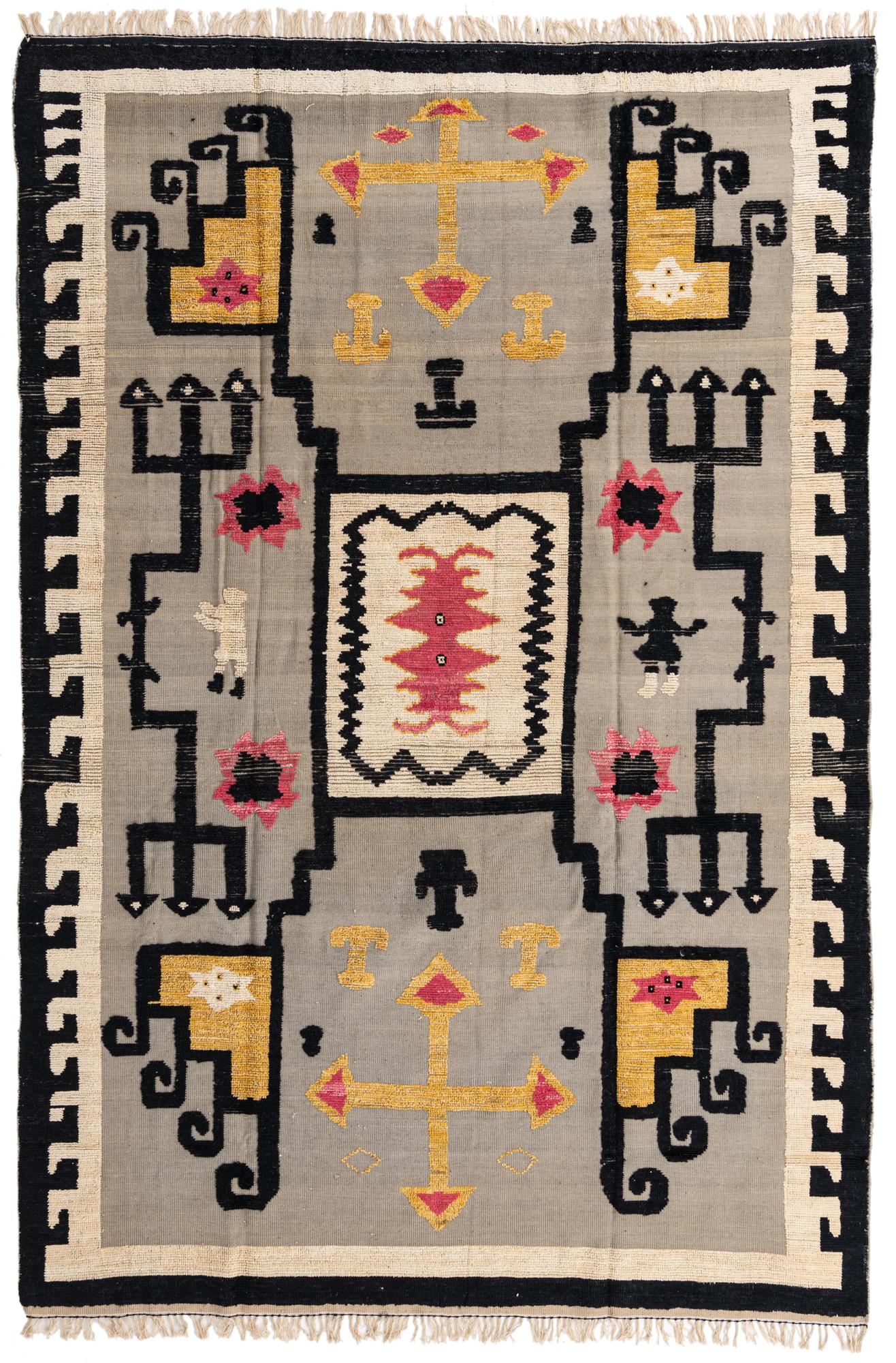 Josephine Oushak Hand-Knotted Wool Rug
