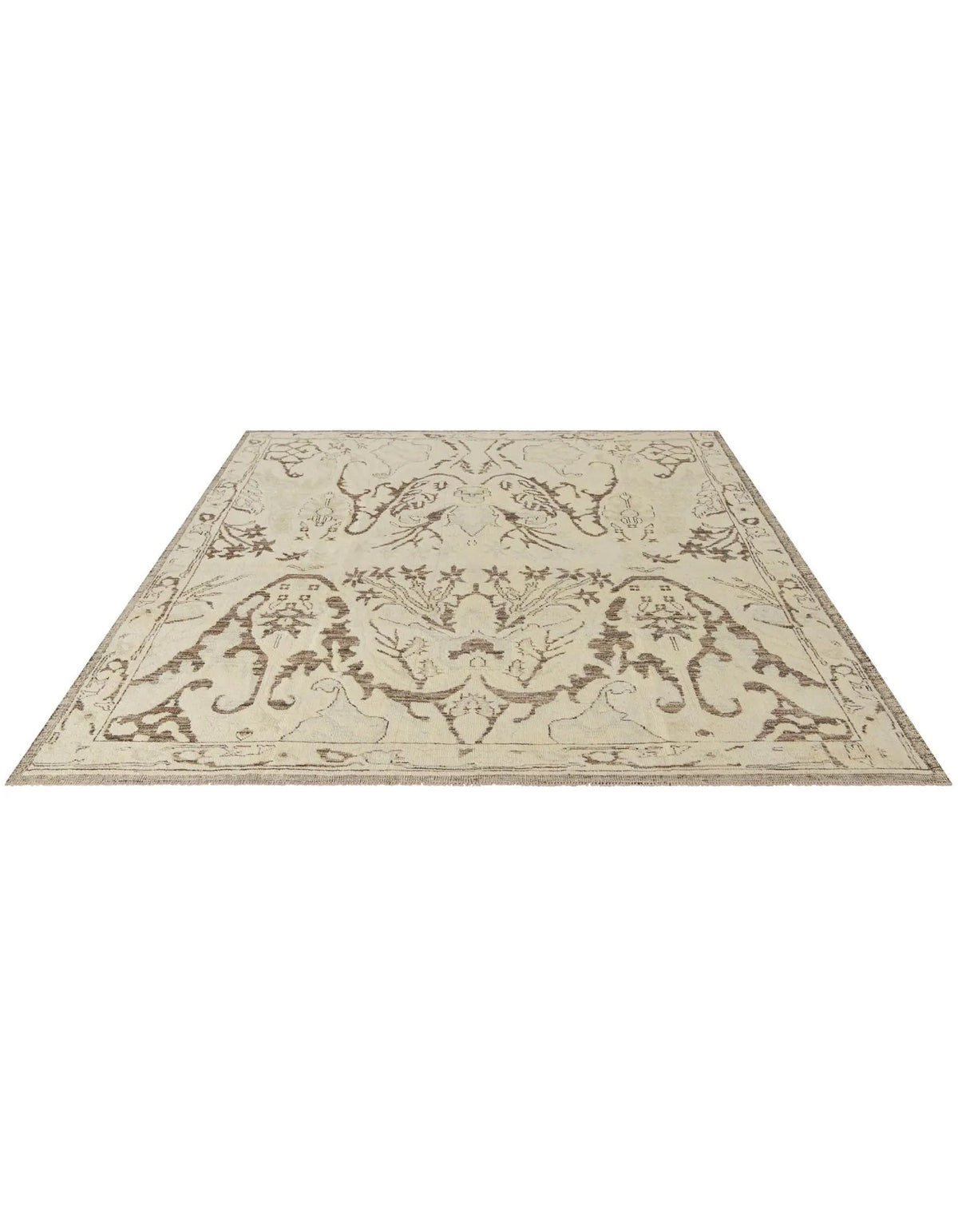 Isabella Oushak Hand-Knotted Wool Rug