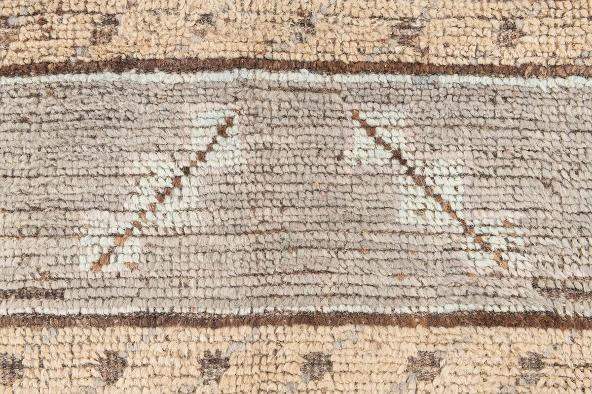 Opulent Oushak Hand-Knotted Wool Rug