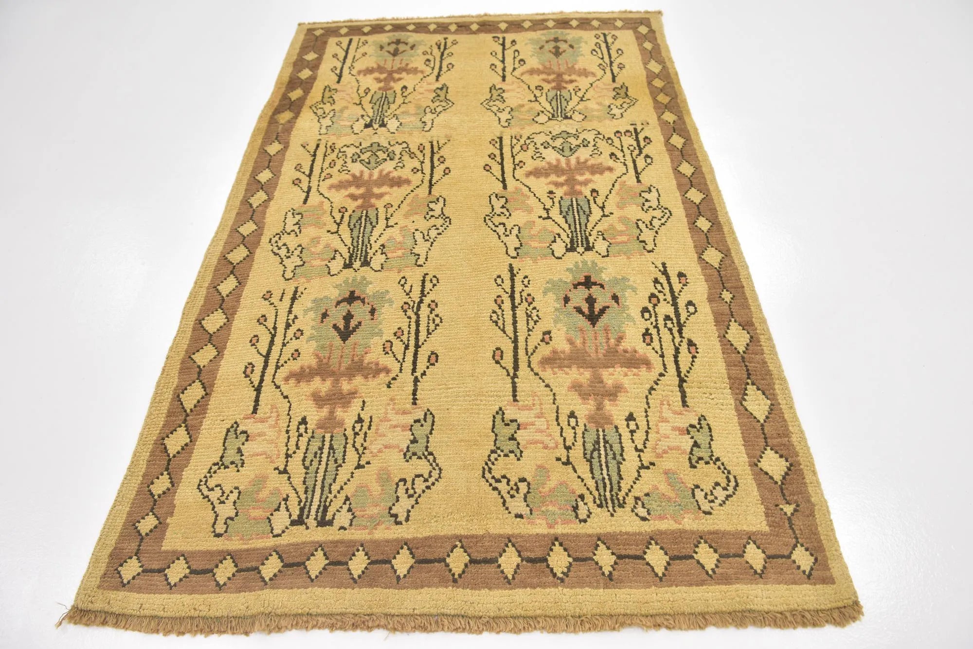 Freya Oushak Hand-Knotted Wool Rug