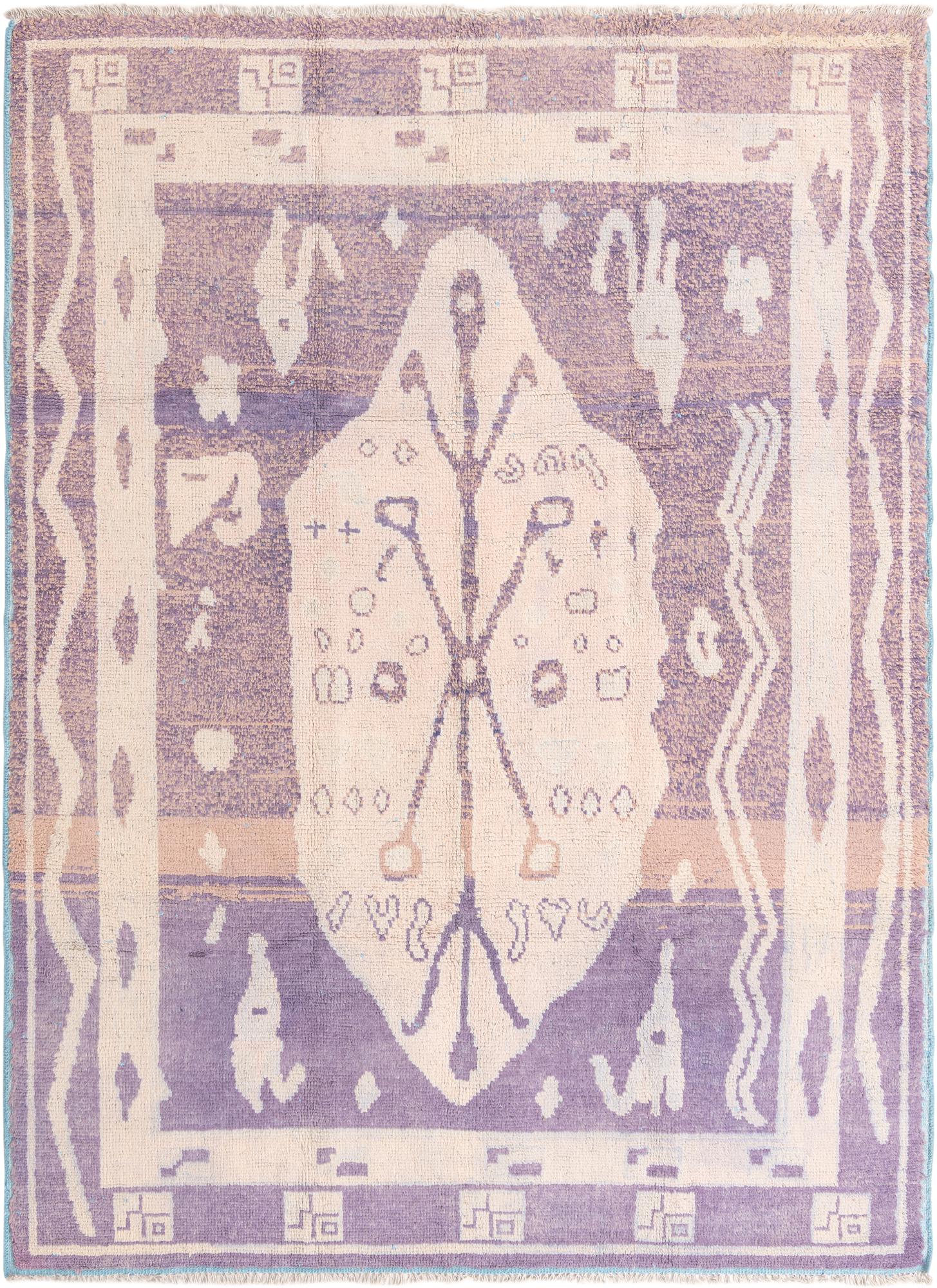 Willow Oushak Hand-Knotted Wool Rug
