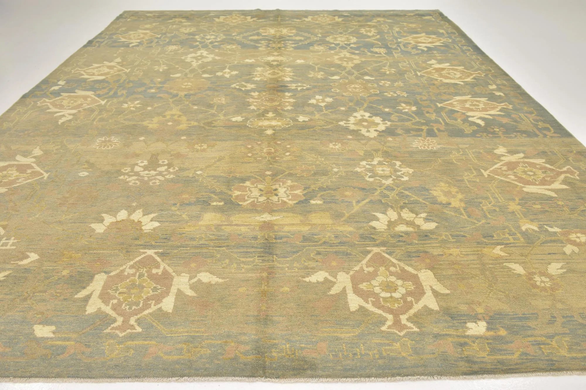 Emilia Oushak Hand-Knotted Wool Rug