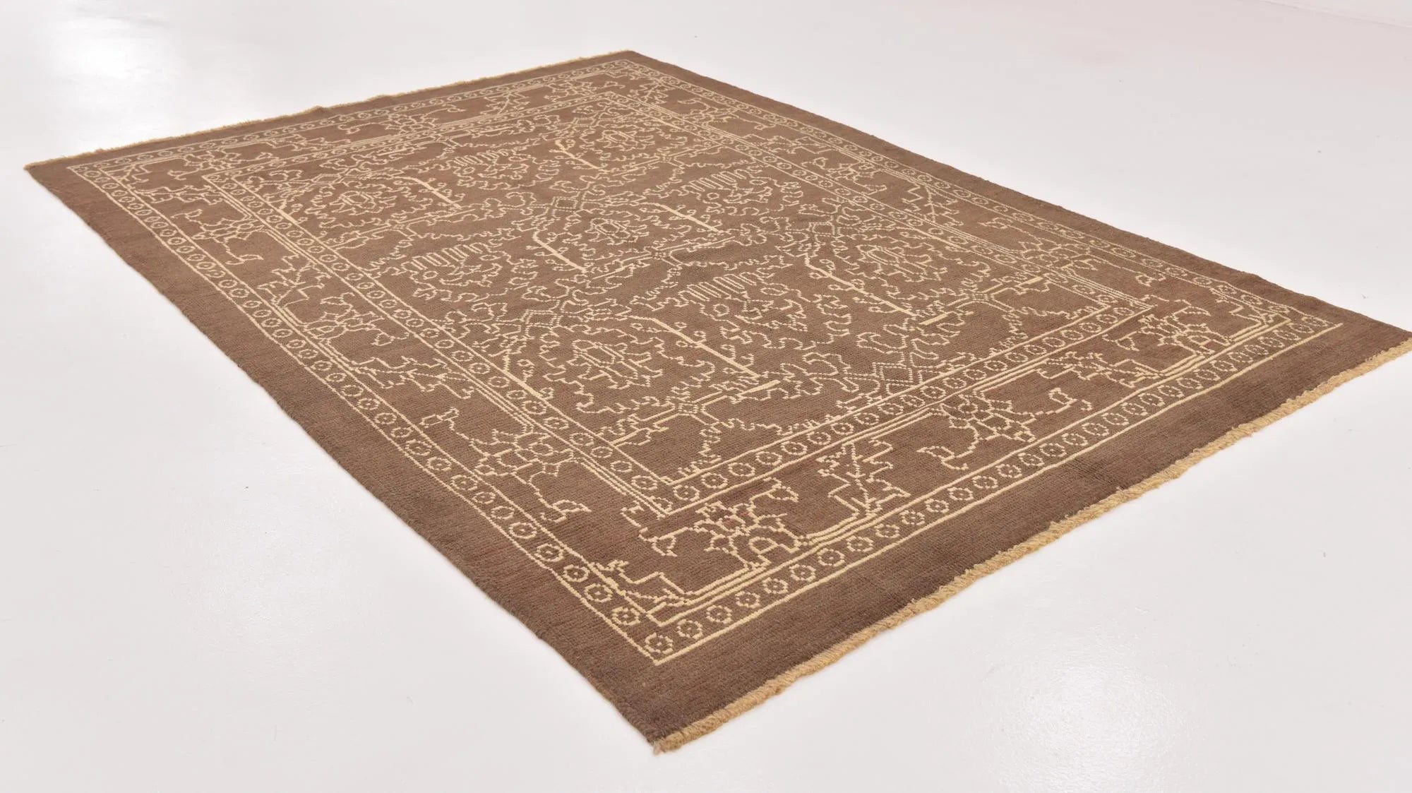 Wildflower Oushak Hand-Knotted Wool Rug