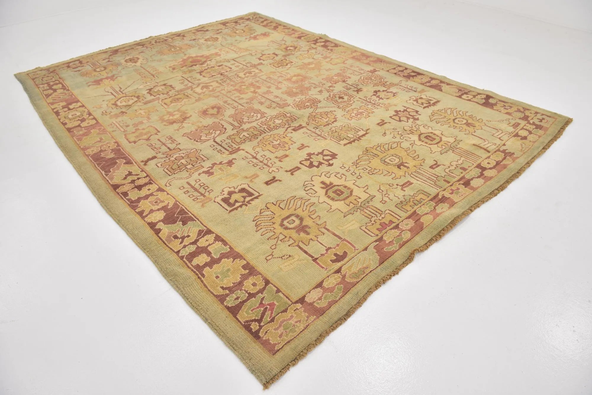 Magnolia Oushak Hand-Knotted Wool Rug