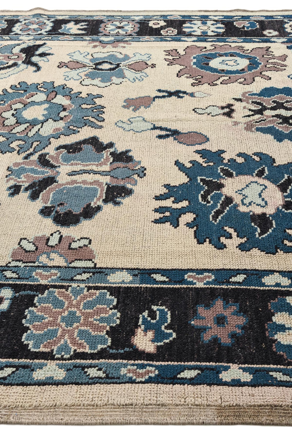 Timeless Oushak Hand-Knotted Wool Rug