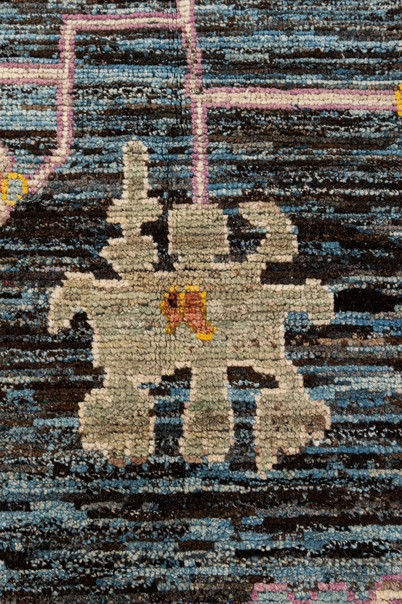 Elena Oushak Hand-Knotted Wool Rug