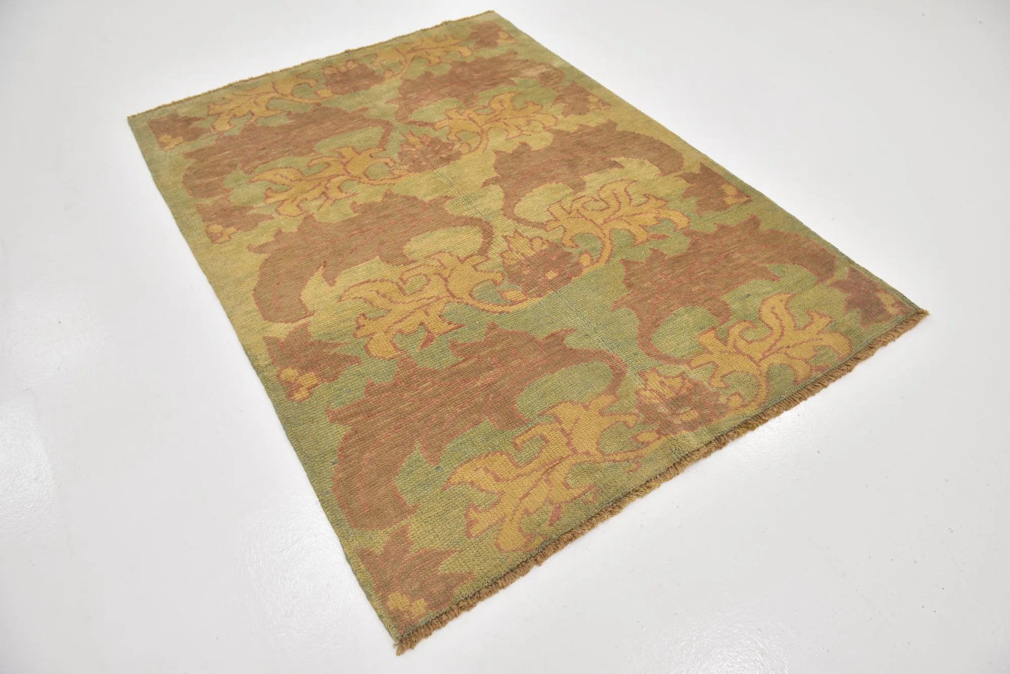 Everlasting Oushak Hand-Knotted Wool Rug