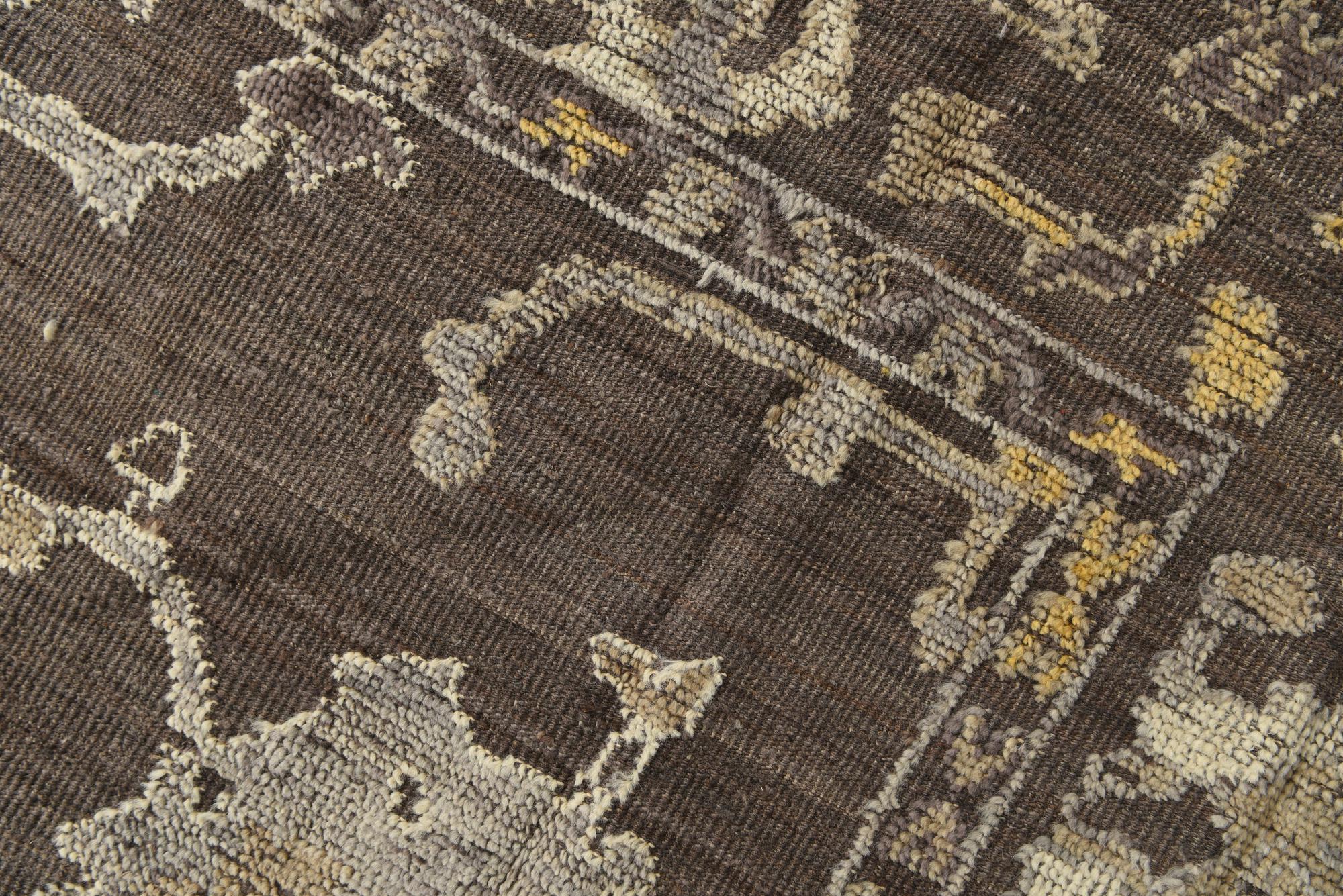 Aurelia Oushak Hand-Knotted Wool Rug