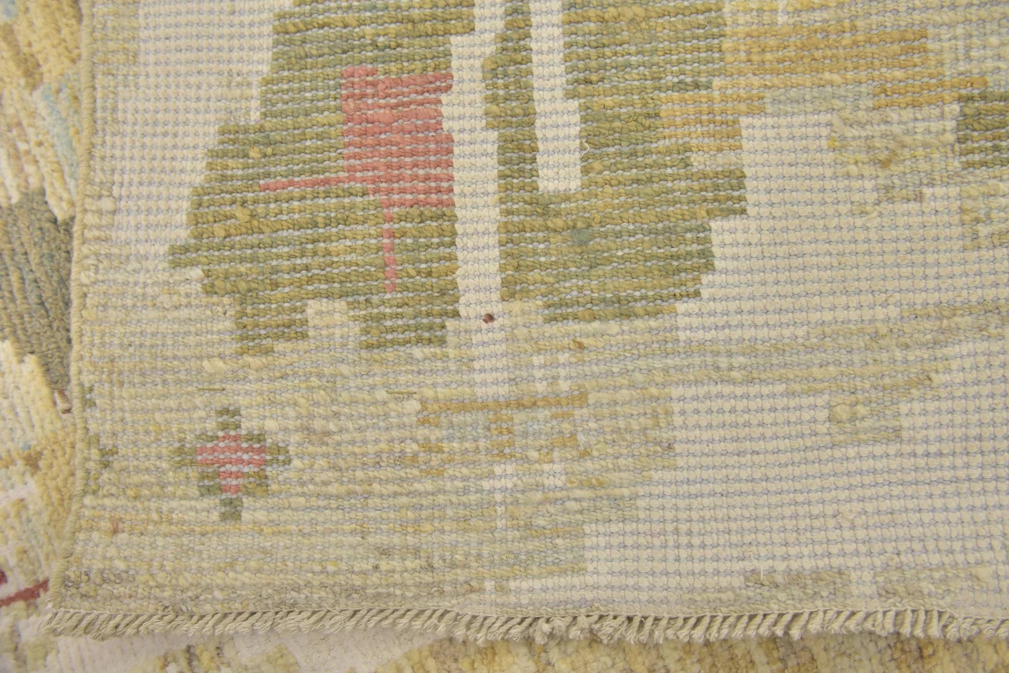 Jasmine Oushak Hand-Knotted Wool Rug