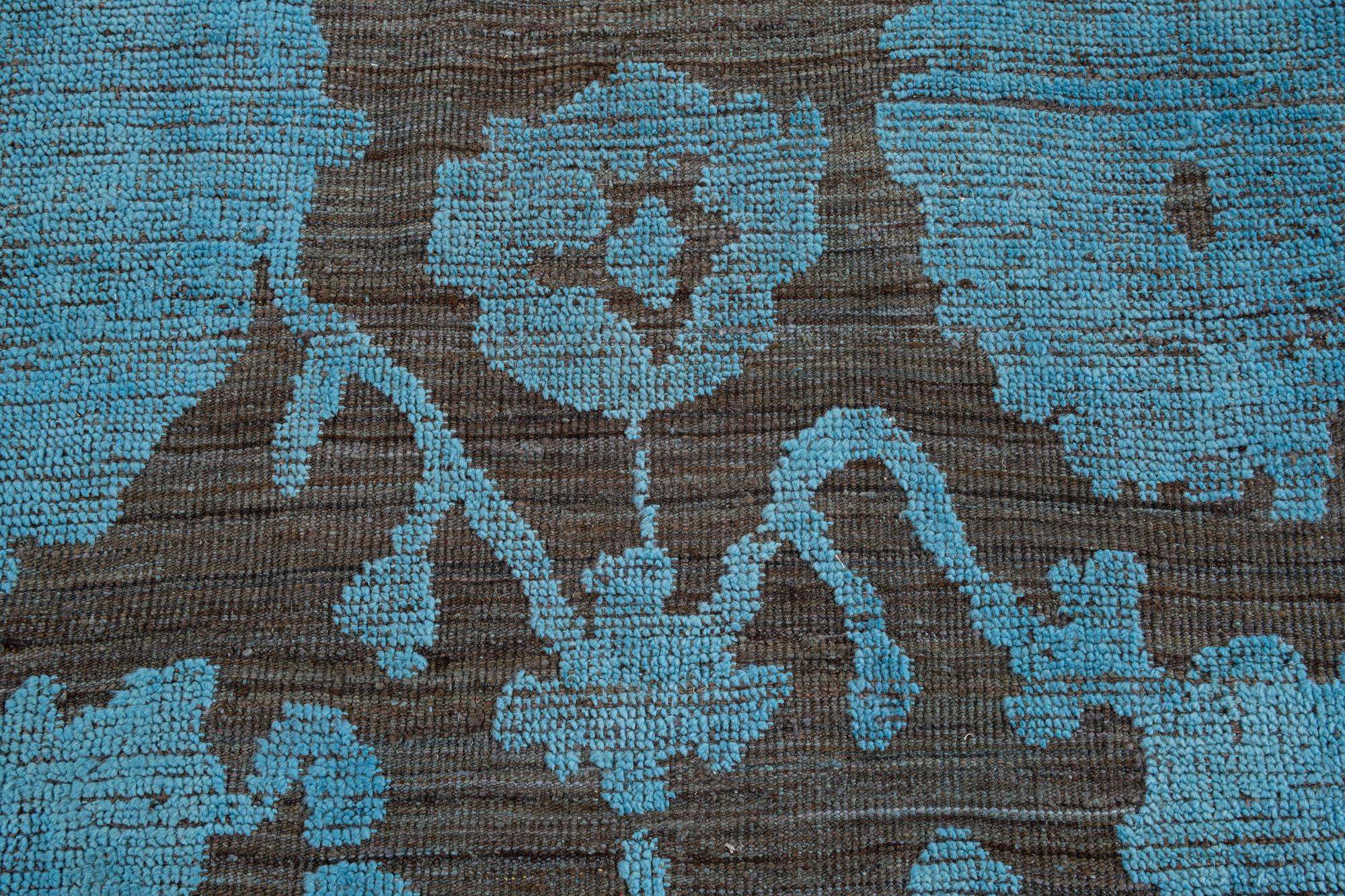 Evelyn Oushak Hand-Knotted Wool Rug