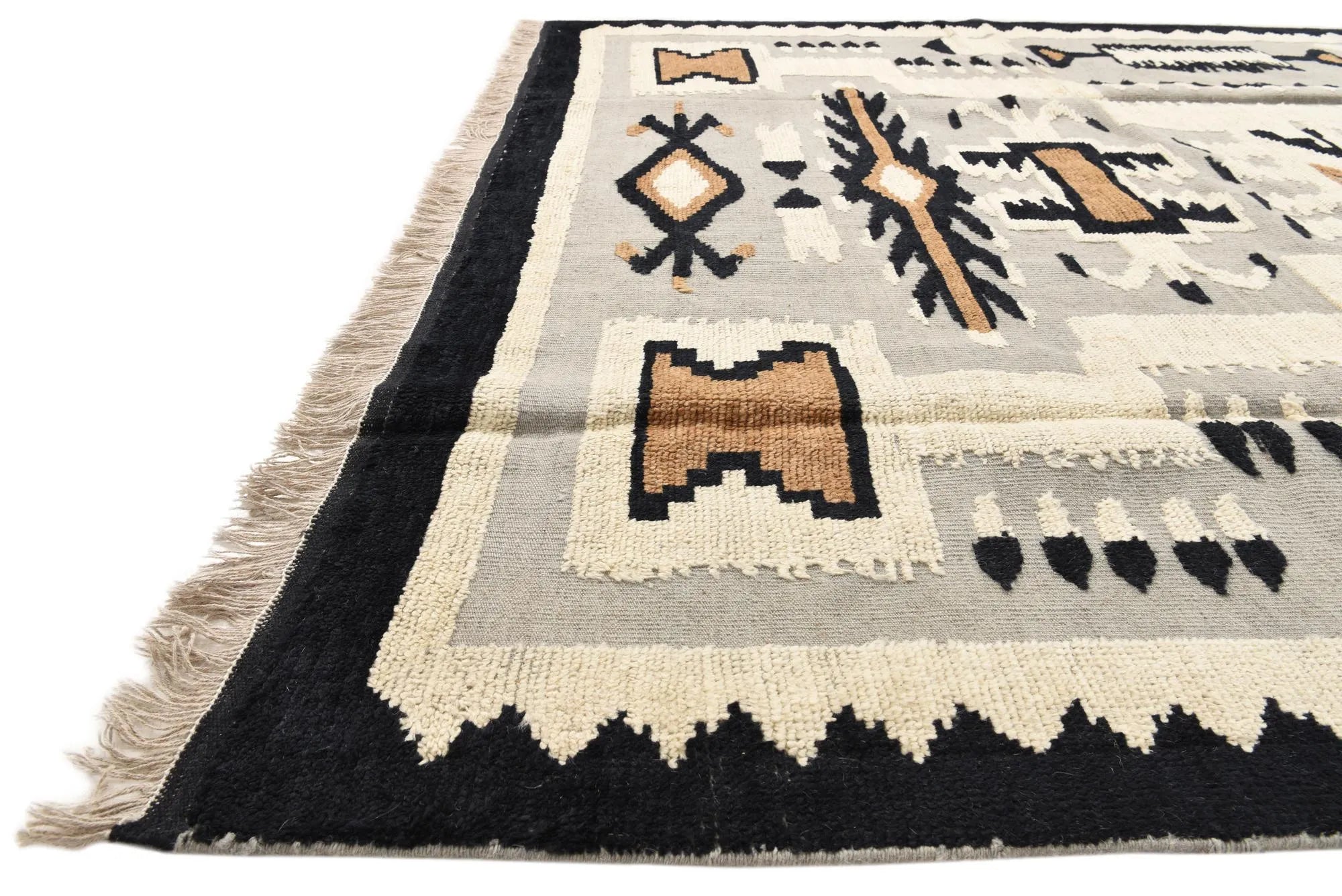 Giselle Oushak Hand-Knotted Wool Rug