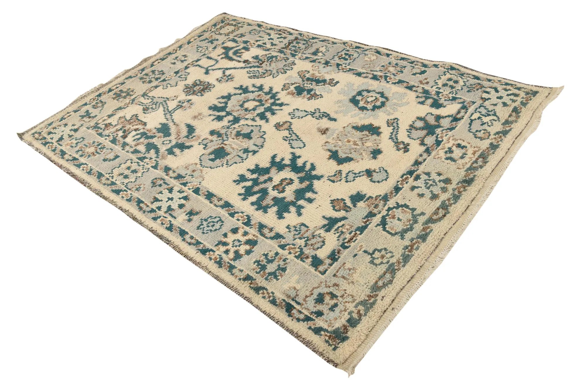 Liliana Oushak Hand-Knotted Wool Rug