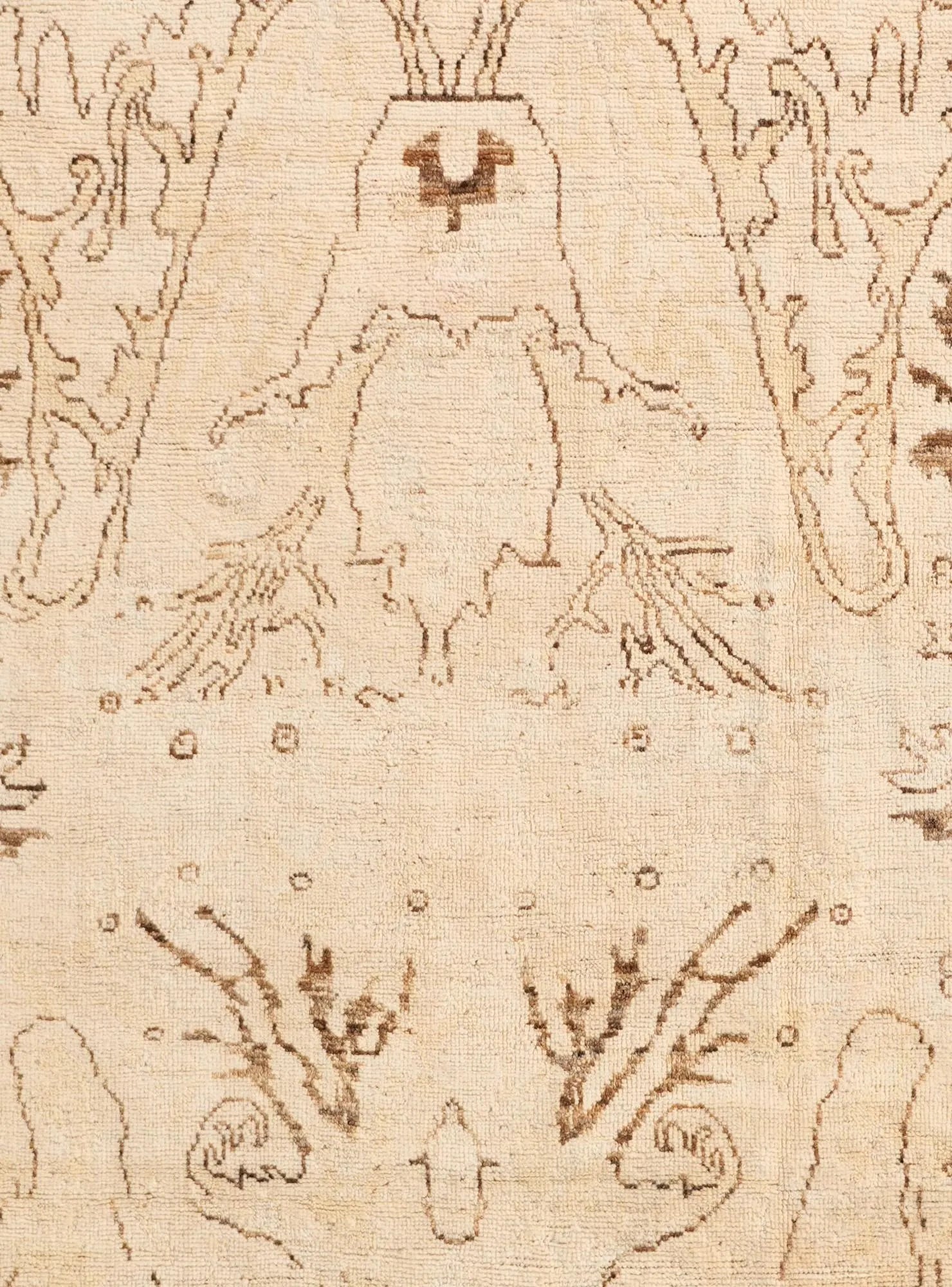 Jasmine Oushak Hand-Knotted Wool Rug